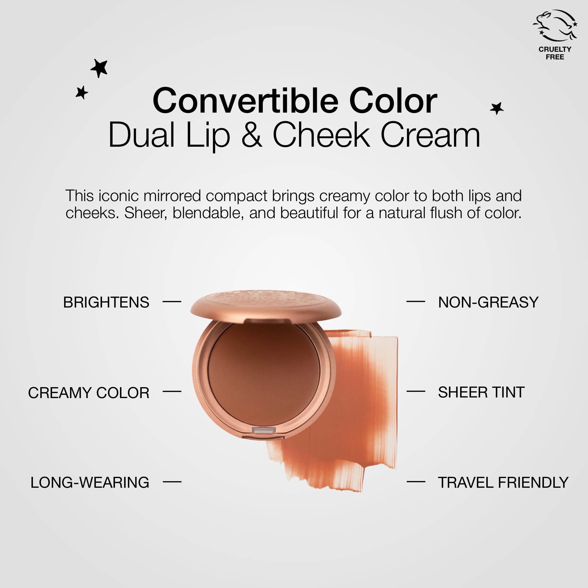 stila Convertible Color Dual Lip and Cheek Cream, Camellia