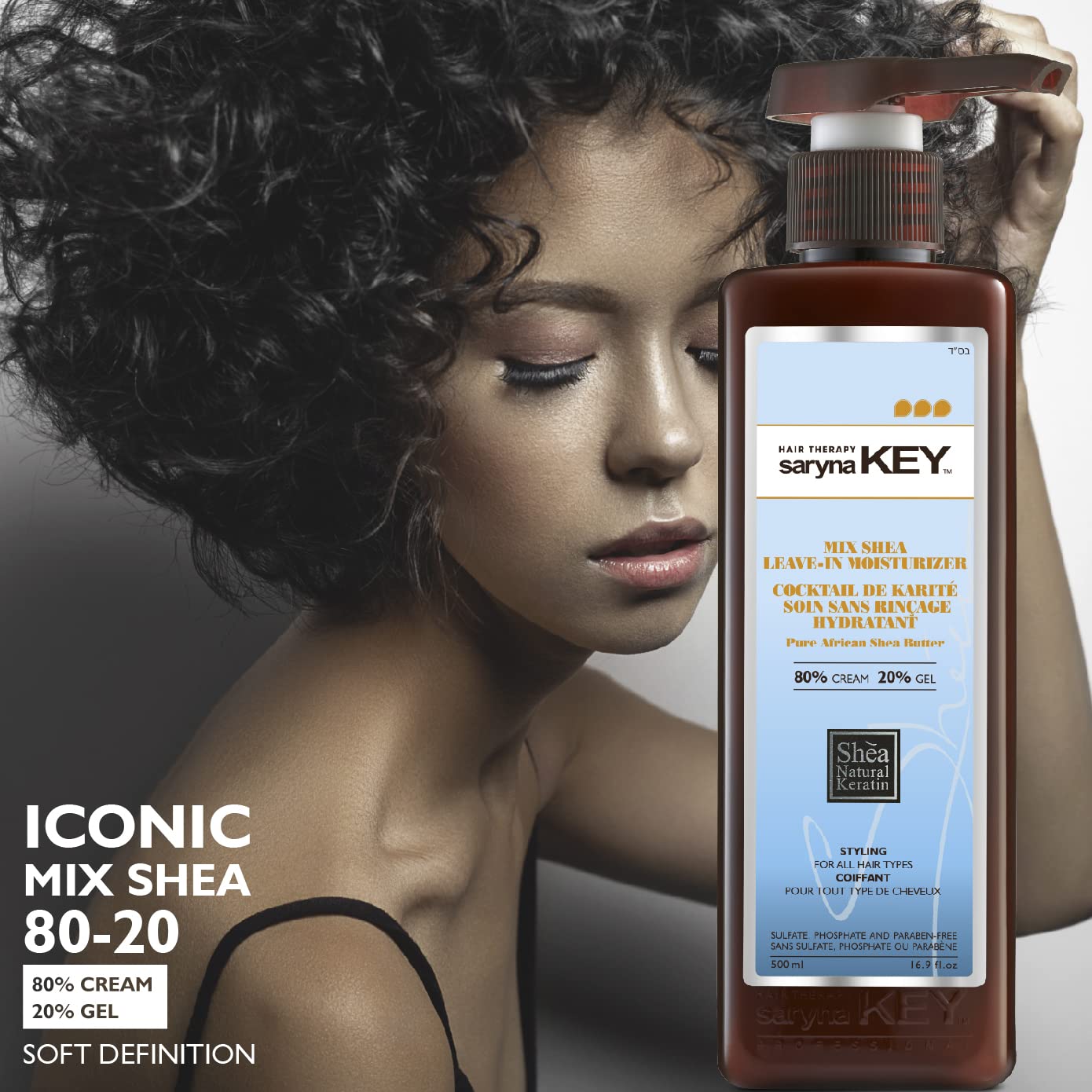 Saryna Key Mix Shea 80% Cream 20% Glaze Keratin Treatment