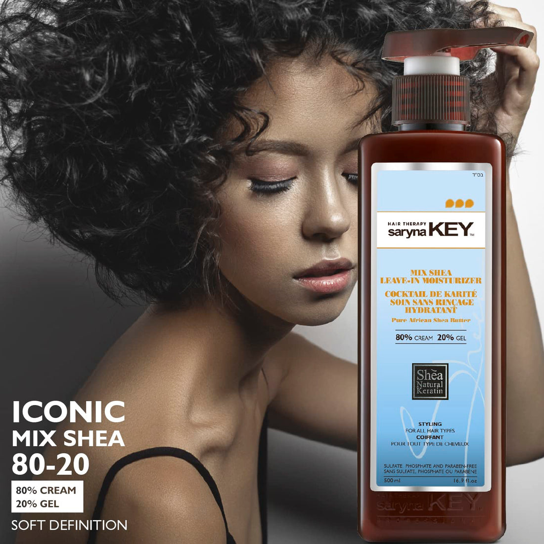 Saryna Key Mix Shea 80% Cream 20% Glaze Keratin Treatment