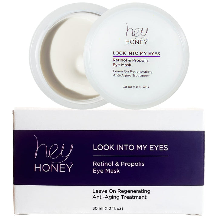 Retinol and Propolis Eye Mask - LOOK INTO MY EYES - Hey Honey Skin Care