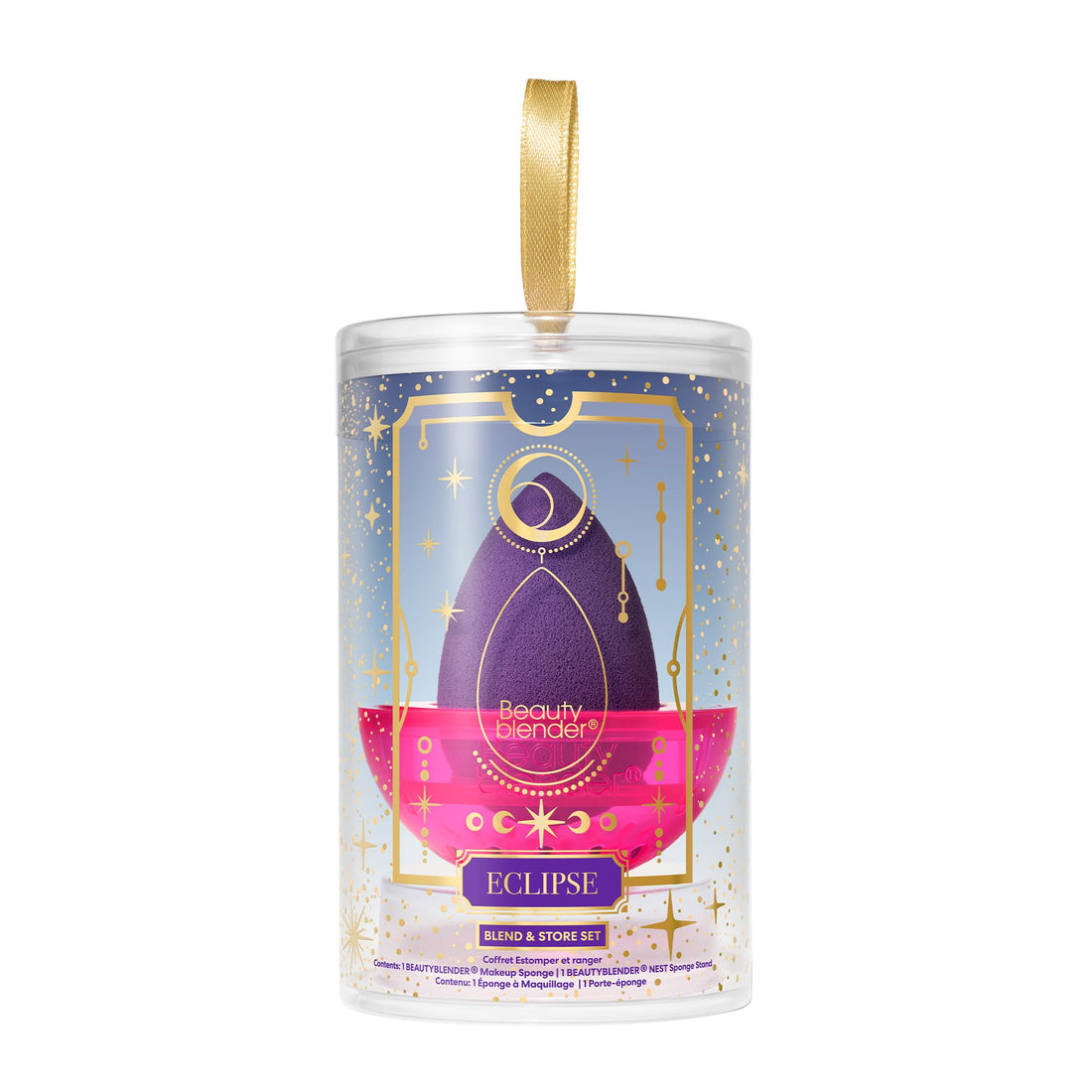 Beautyblender® | Eclipse Beauty Blender 2-Piece Blend Set | Blend & Store Set Includes 1 Makeup Sponge and 1 Nest, Vegan & Cruelty Free, Made in the USA