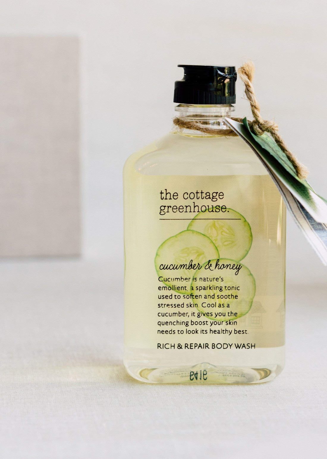 The Cottage Greenhouse Cucumber & Honey Body Wash