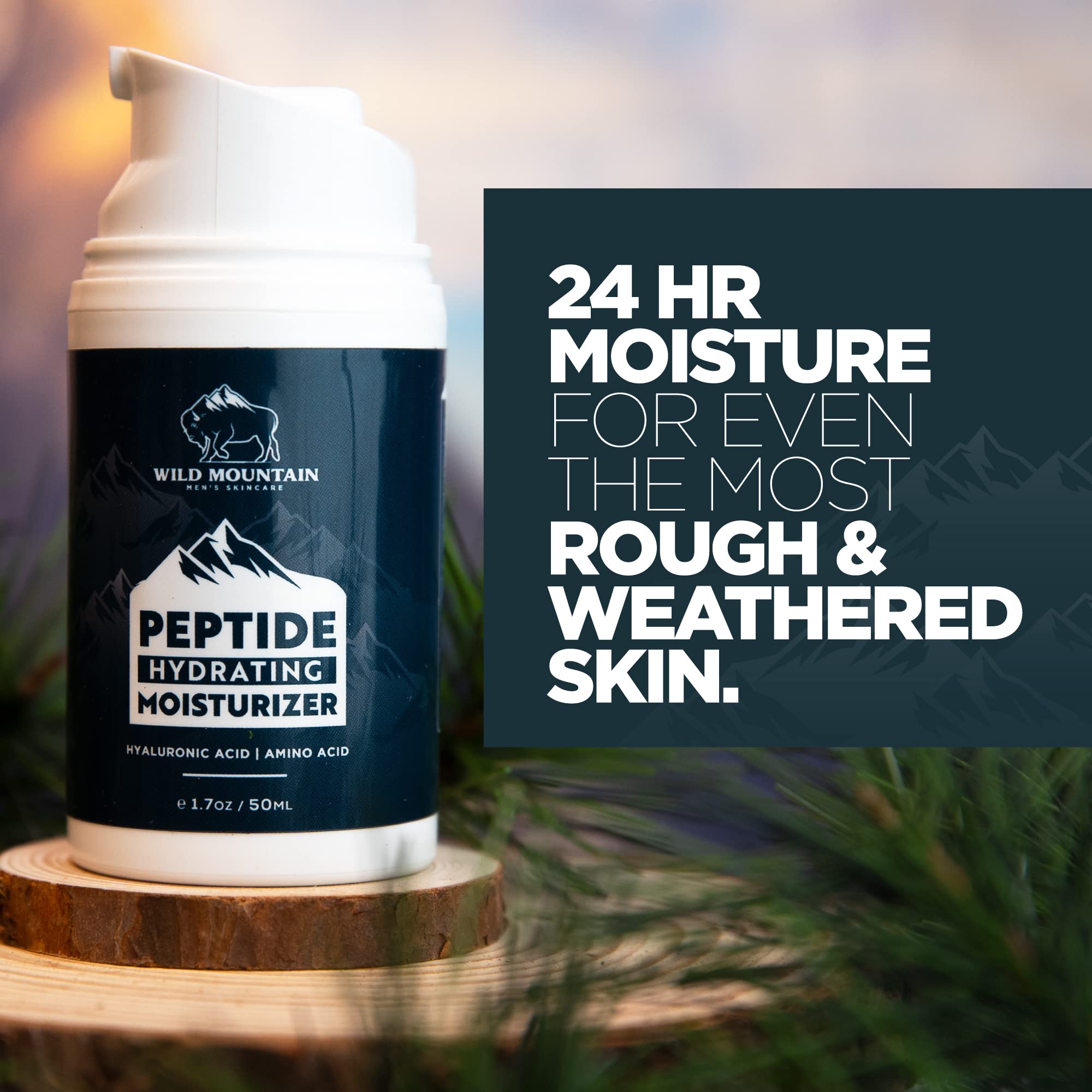 Peptide Moisturizer for Men - Mens Face Moisturizer - Face Moisturizer for Men - Mens Moisturizer - Mens Facial Moisturizer - Mens Face Lotion - Facial Moisturizer for Men
