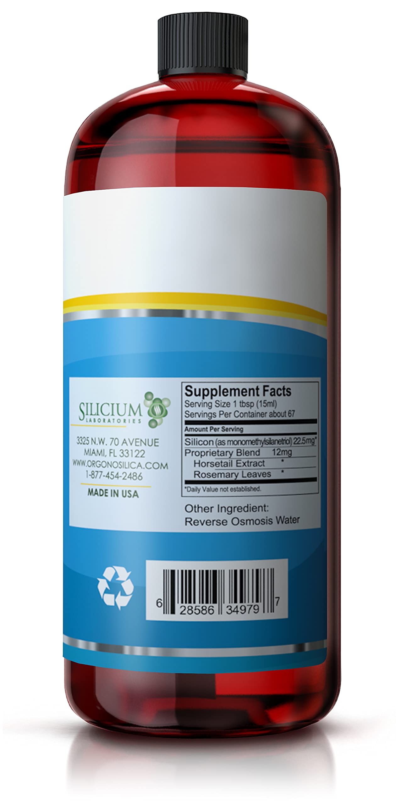 Orgono Siliplant | Vegan Collagen Booster | Supports Healthy Collagen and Elastin Production for Joint & Bone Support, Glowing Skin, Strong Hair & Nails. 66 Servings.