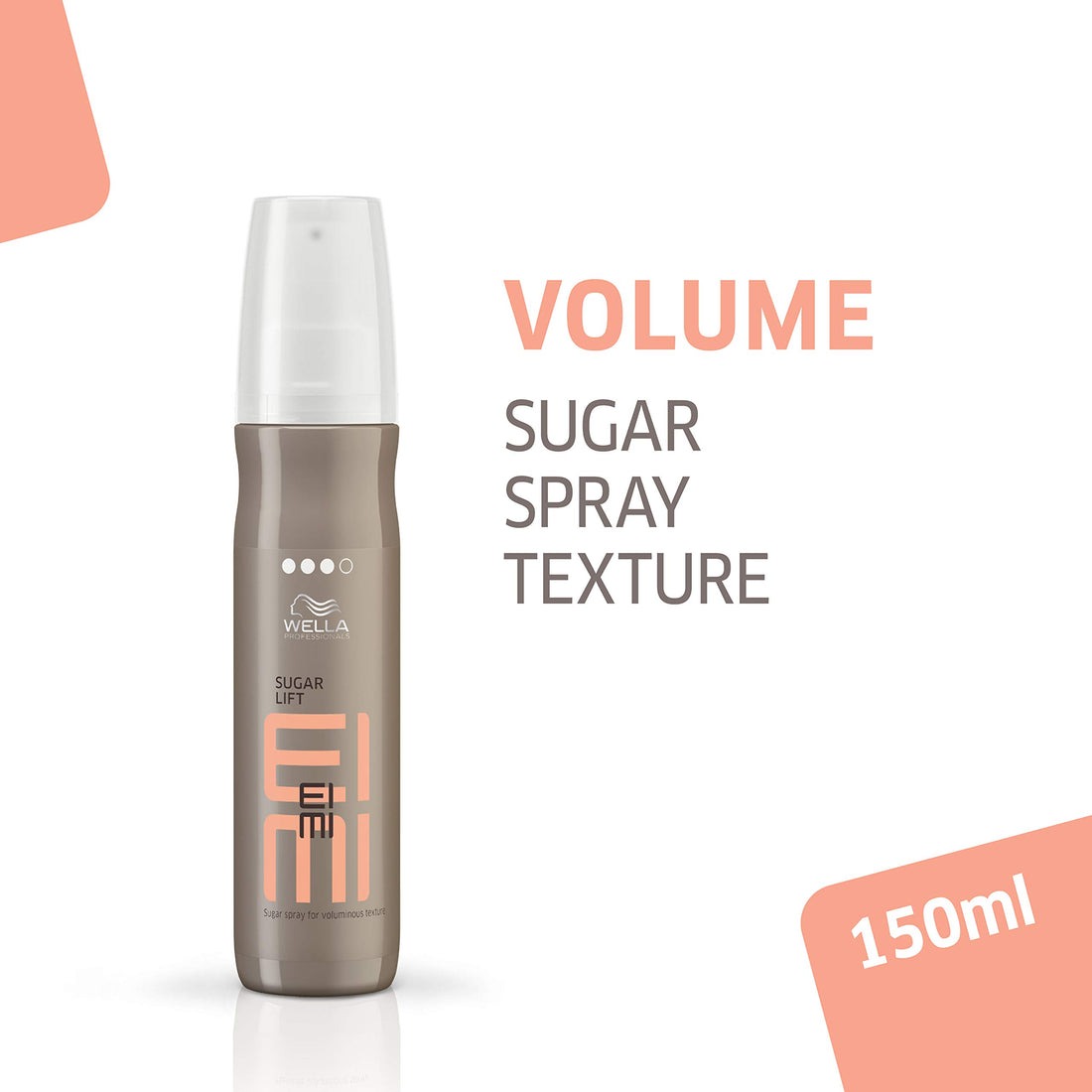 Wella EIMI Sugar Lift Spray, Add Volume And Natural Lift, Obtain A Matte Finish Look, 5.07 oz