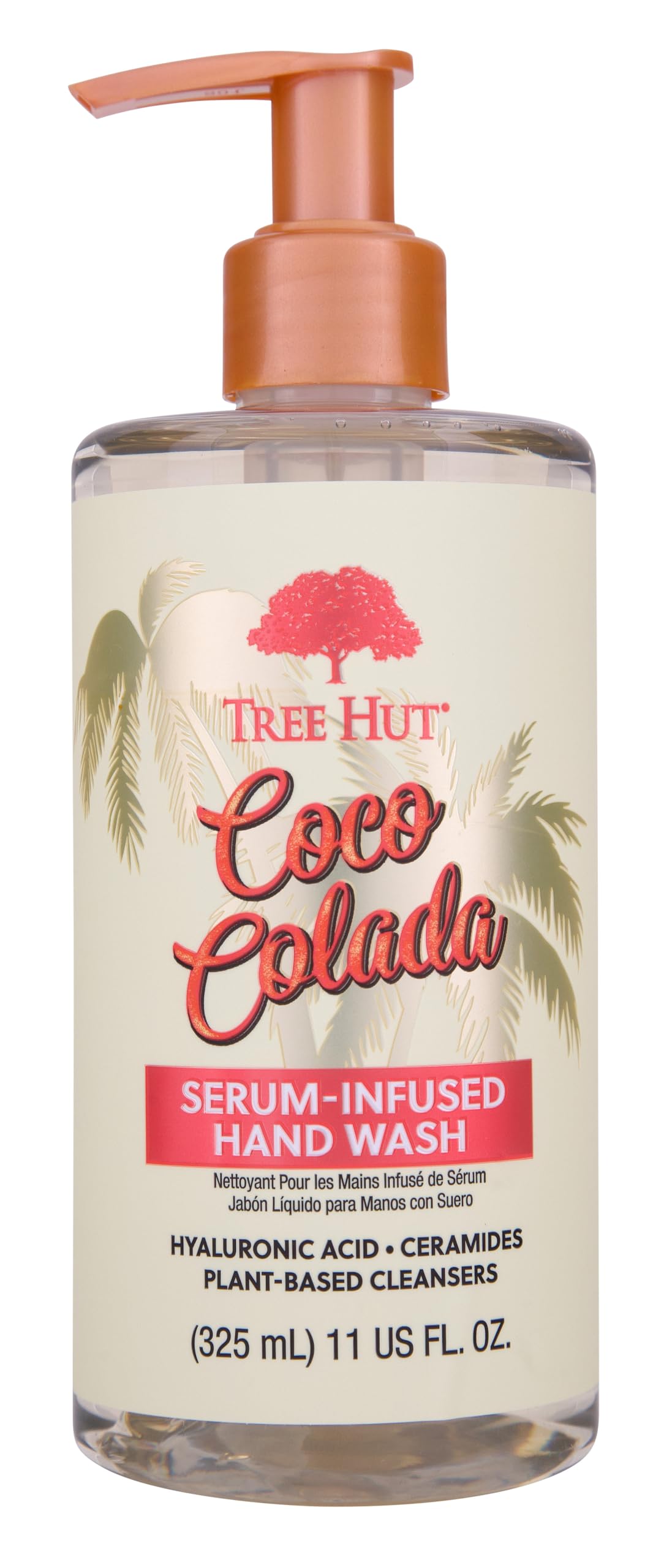 Tree Hut Coco Colada Serum Infused Hand Wash | Nourish & Hydrate Hands with Strengthening Skin Care | Long Lasting Scent | Cleanse & Lock in Moisture | 11 fl oz.