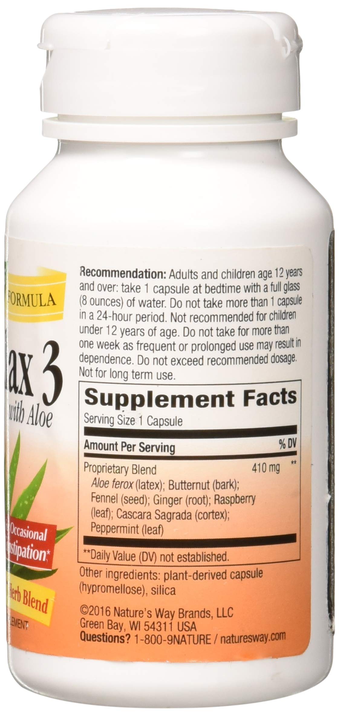 Nature's Way, Naturalax 3-100 caps