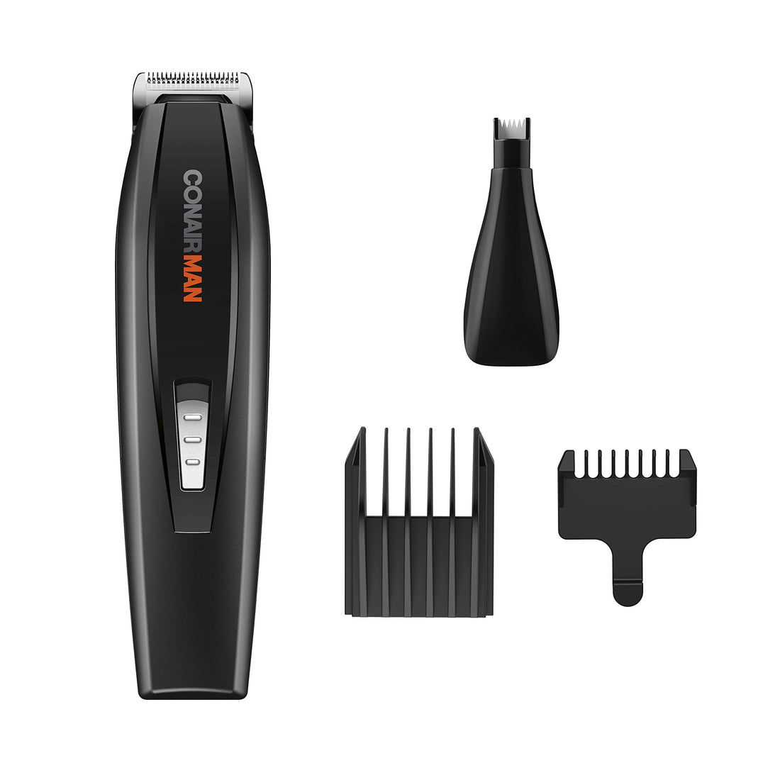 Conair Gmt175Rcs All In-One Battery Operated Beard And Mustache Trimmer,Men