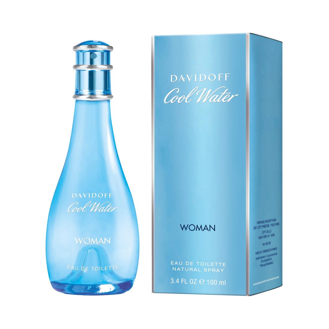 Davidoff Women Cool Water Woman Floral Eau De Toilette 100Ml