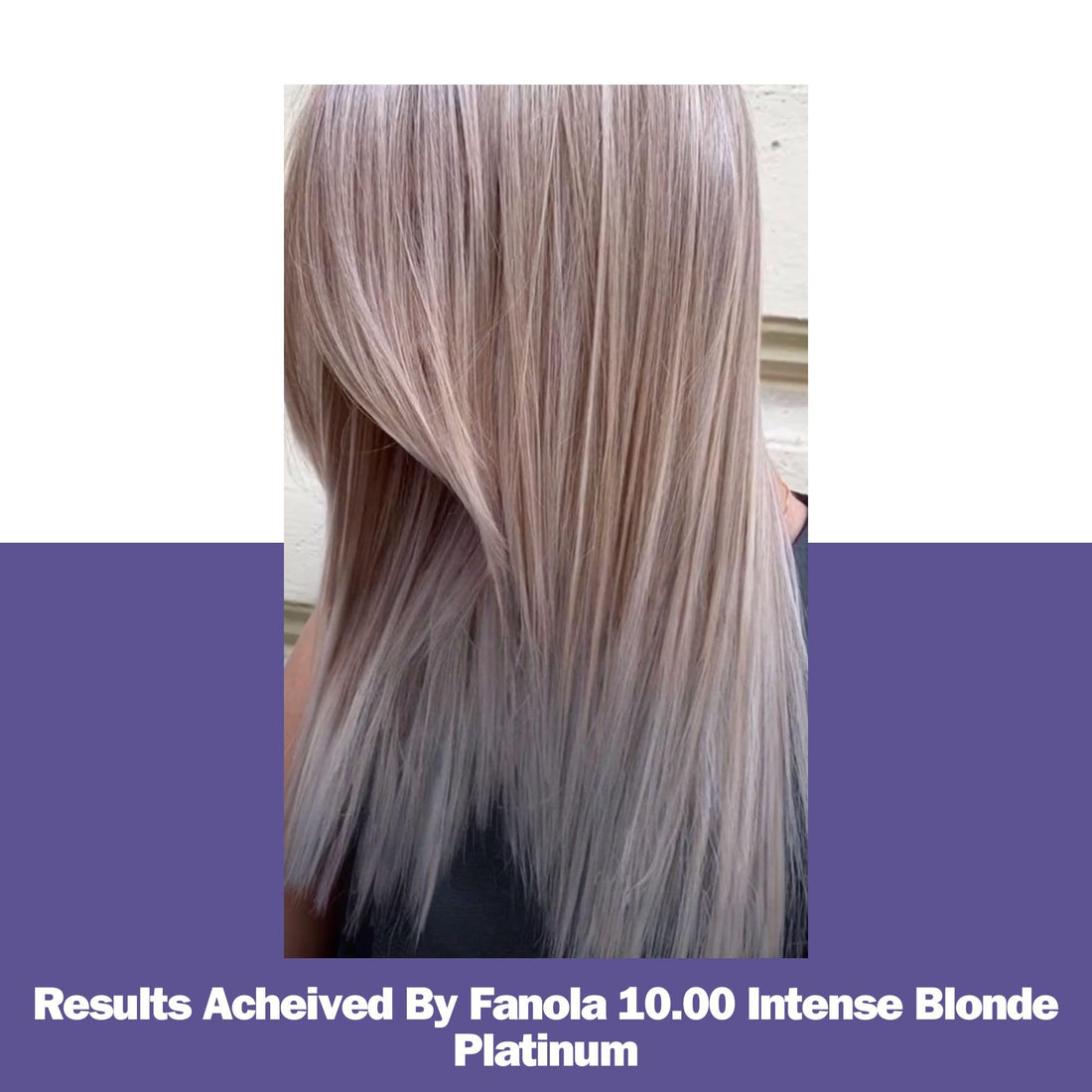 Fanola 10.00 Platinum Blonde Intense Colouring Cream