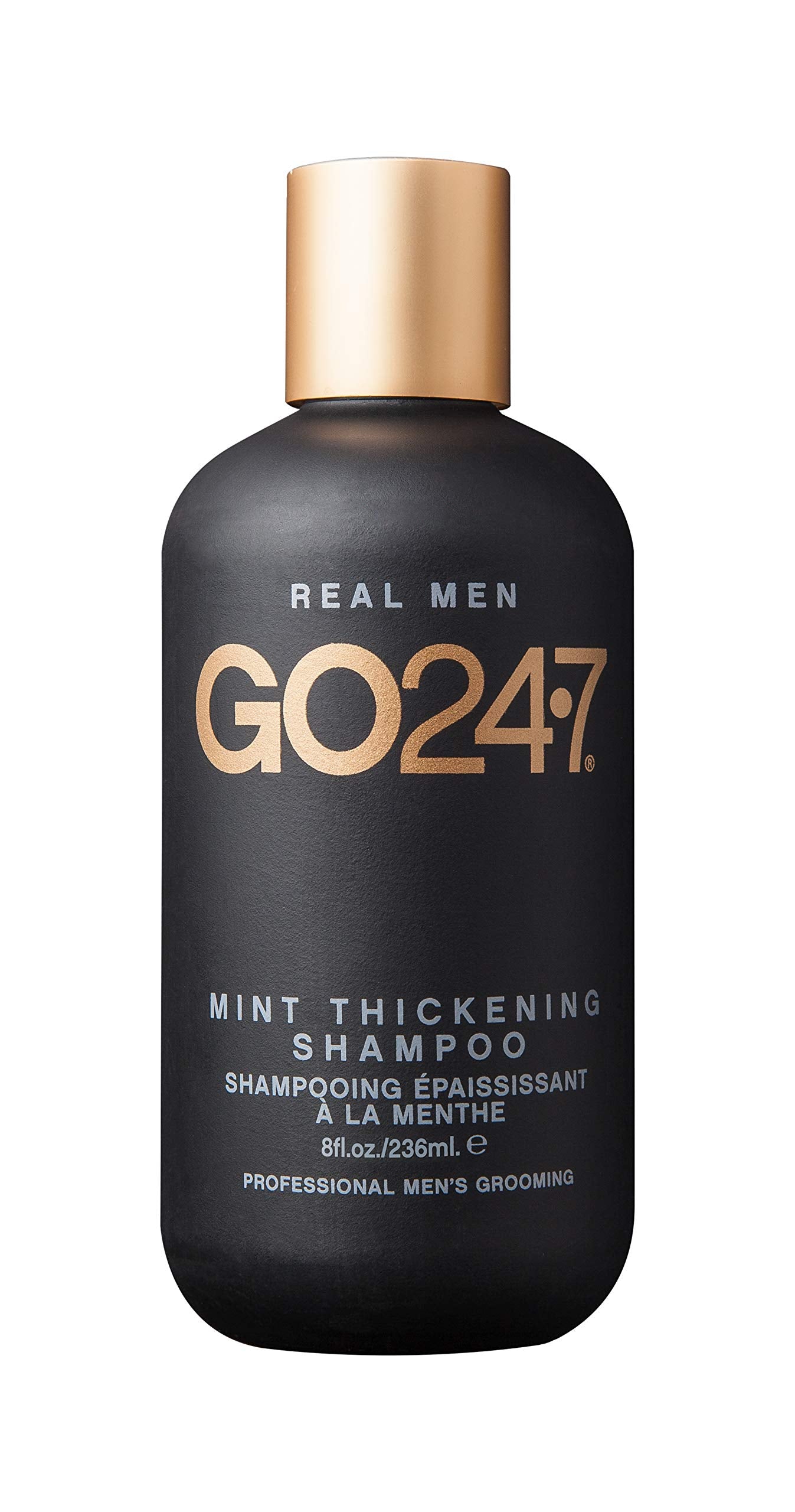 On The Go Men's GO247 Mint Thickening Shampoo, 8 Oz