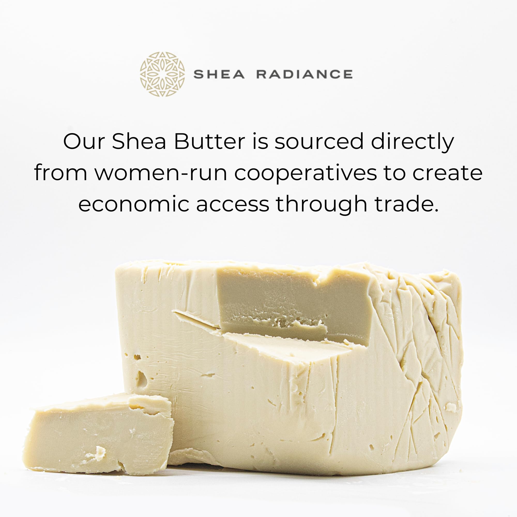 Shea Radiance P.U.R.E Raw Shea Butter |100% Natural & Unrefined Body Butter | Soothes, Softens, & Increases Collagen | Long Lasting Moisture | Moisturizer for Sensitive Skin | Orange & Clove (7.5 oz)