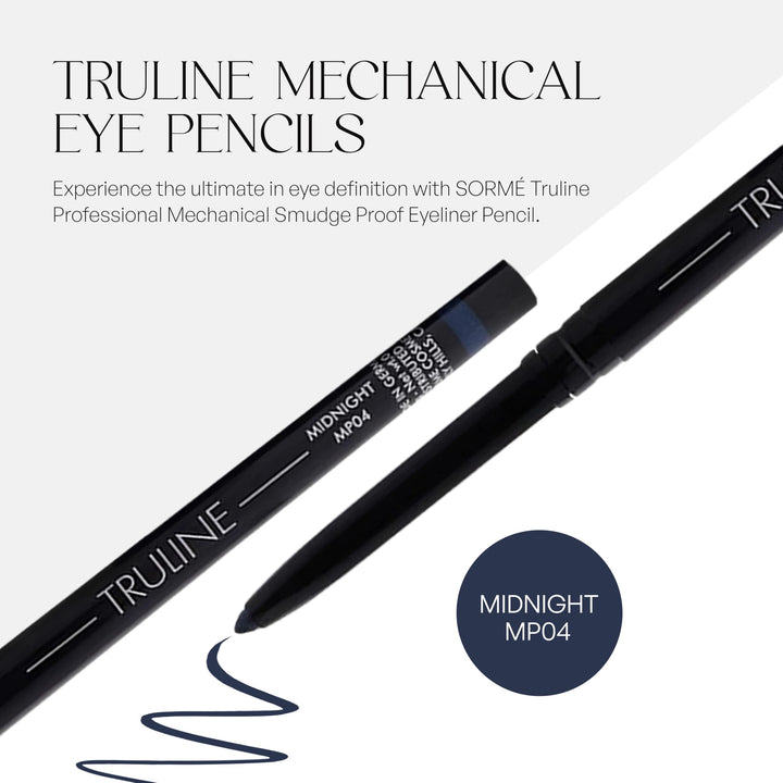 Sorme Cosmetics Truline Mechanical Eyeliner Pencil, Midnight, 0.1 Ounce by Sorme Cosmetics