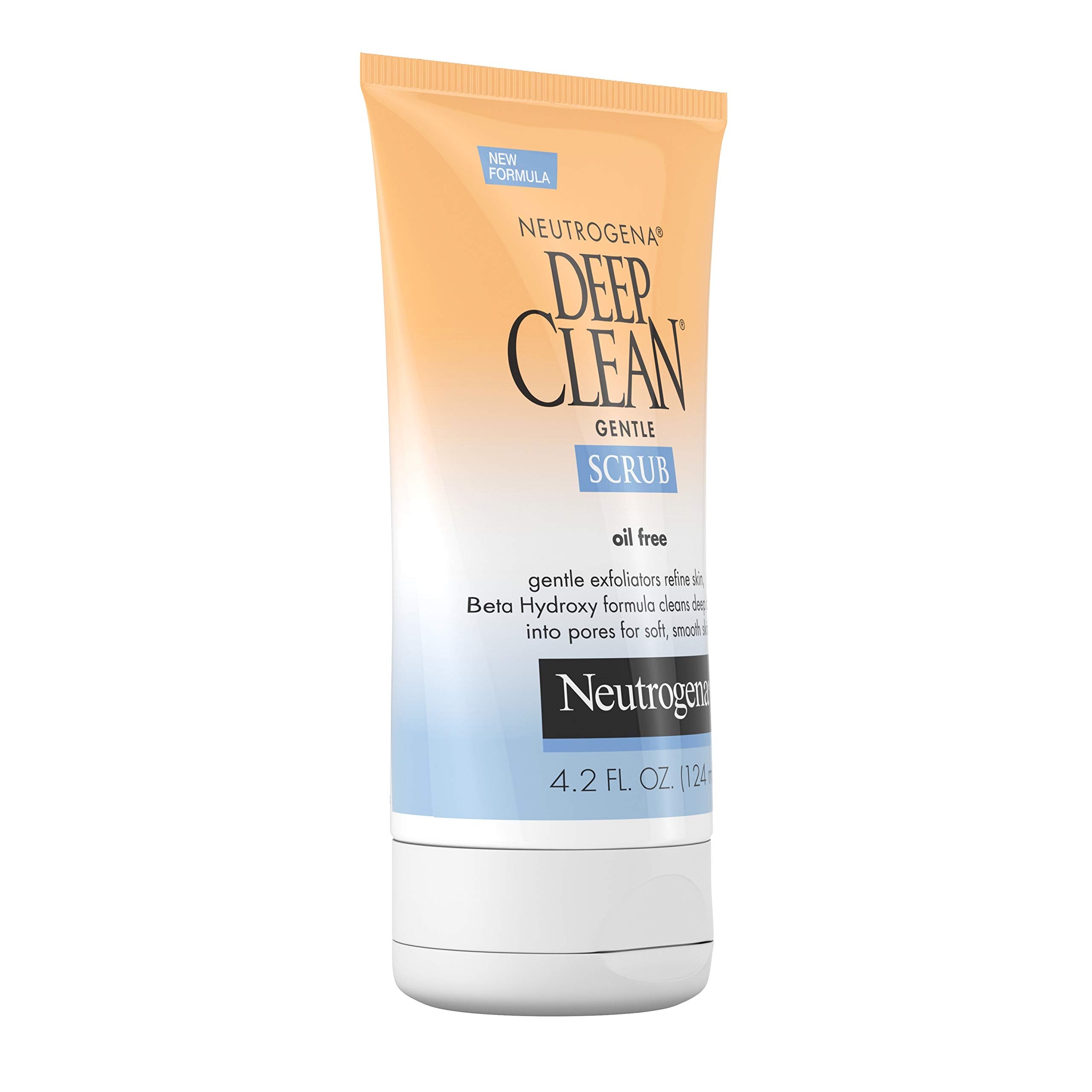 Neutrogena Deep Clean Gentle Daily Facial Scrub, Oil-Free Cleanser 4.2 fl. Oz