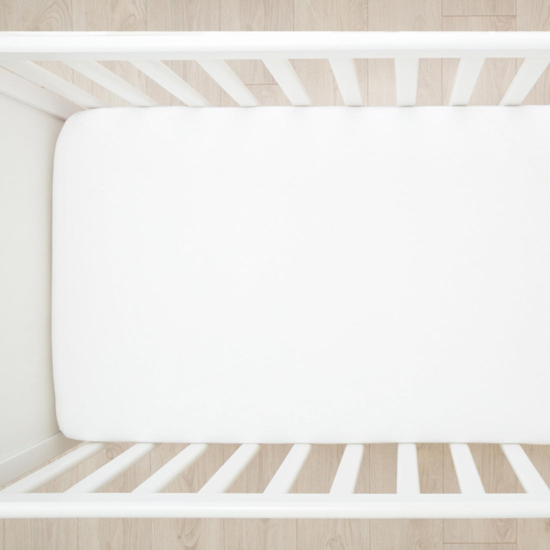 HonestBaby unisex-baby Fitted Crib Sheets Set Standard Mattress, 100% Organic Cotton Baby Boys, Girls, Neutral, 1 Pack - Love Dot, One Size