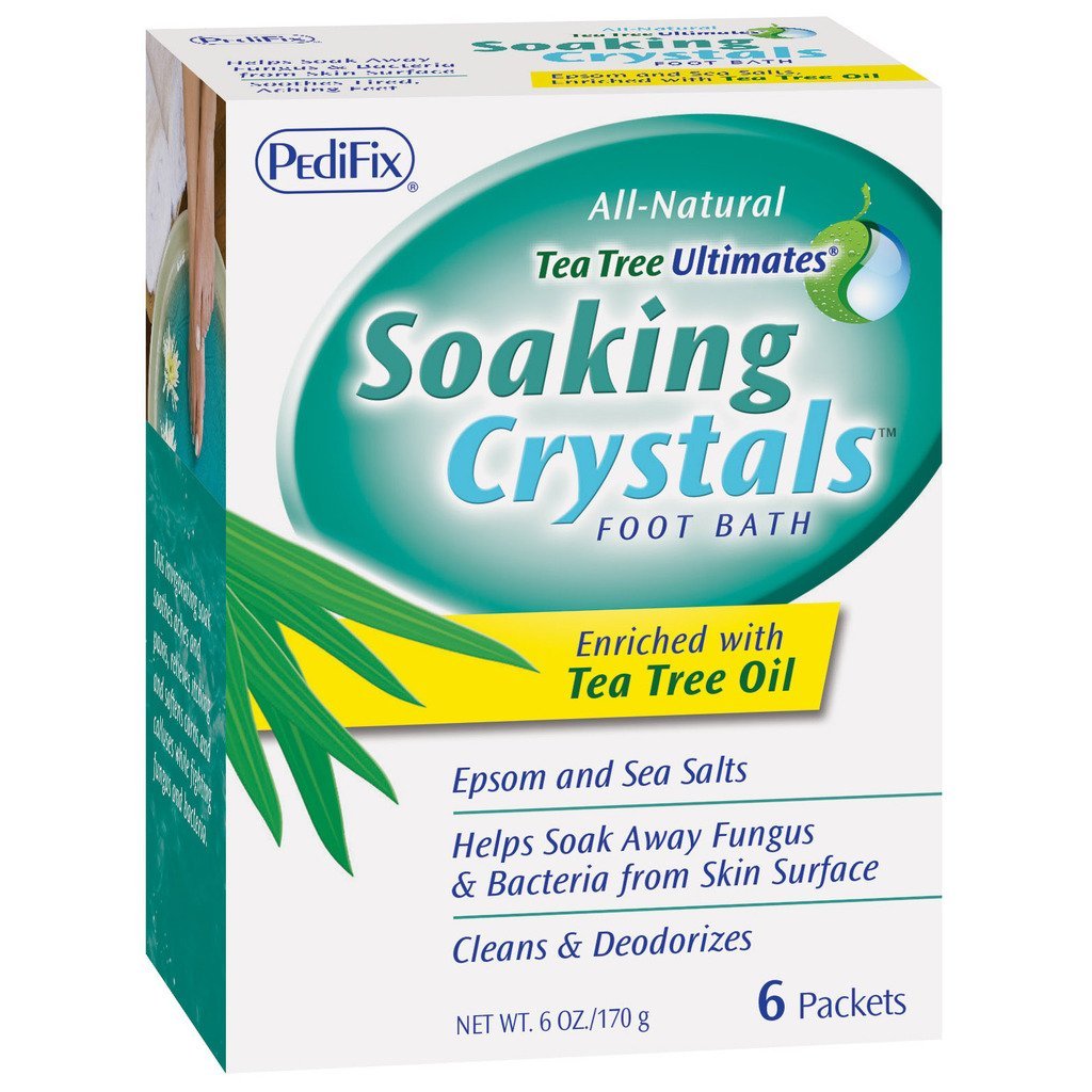 PediFix Soaking Crystals Foot Bath - (6) 1 oz. packets per box