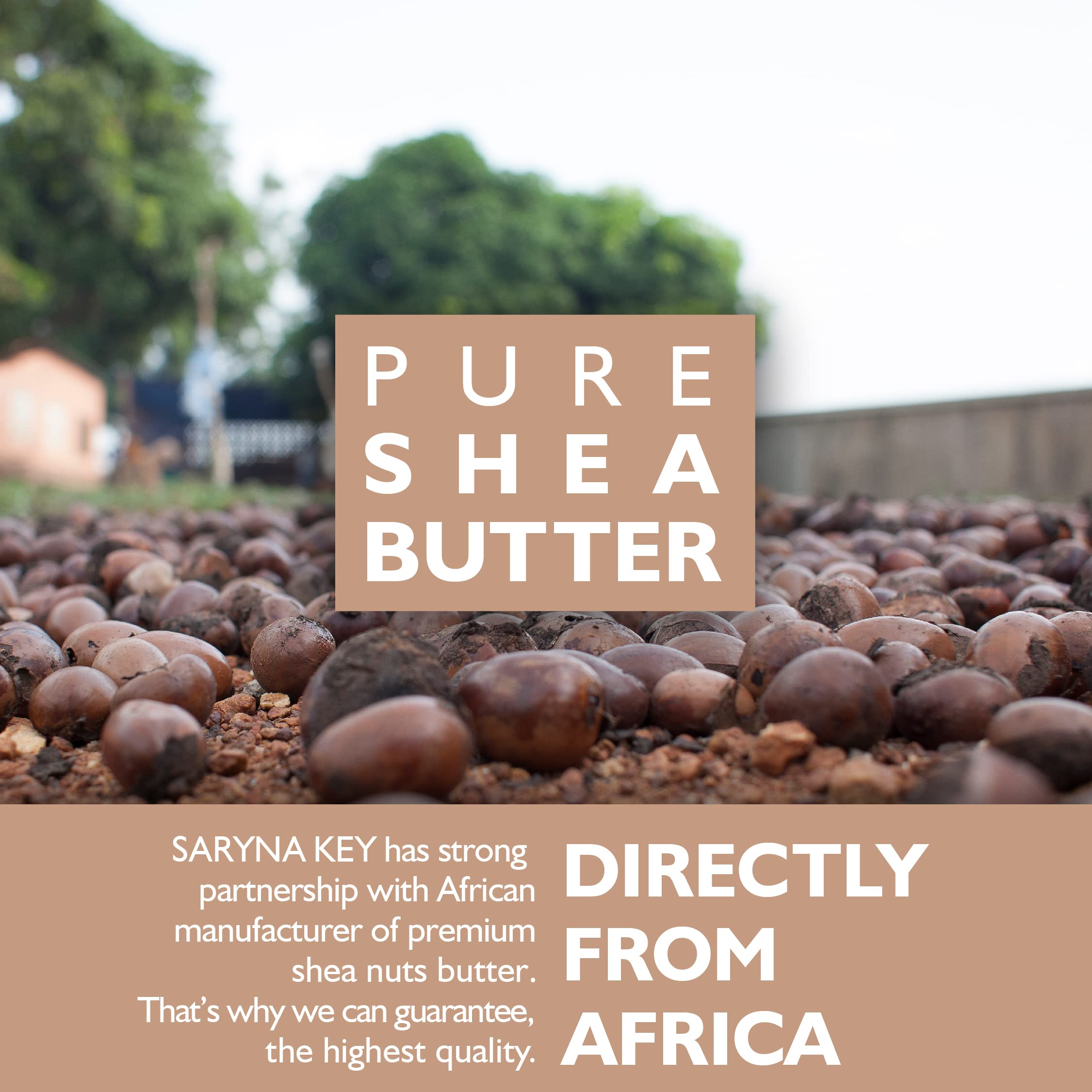 Saryna Key Hair Conditioner with Pure African Shea Butter for Dry Frizzy and Damaged Hair - Moisturizing and Hydrating Conditioner (300ml/10.14oz)