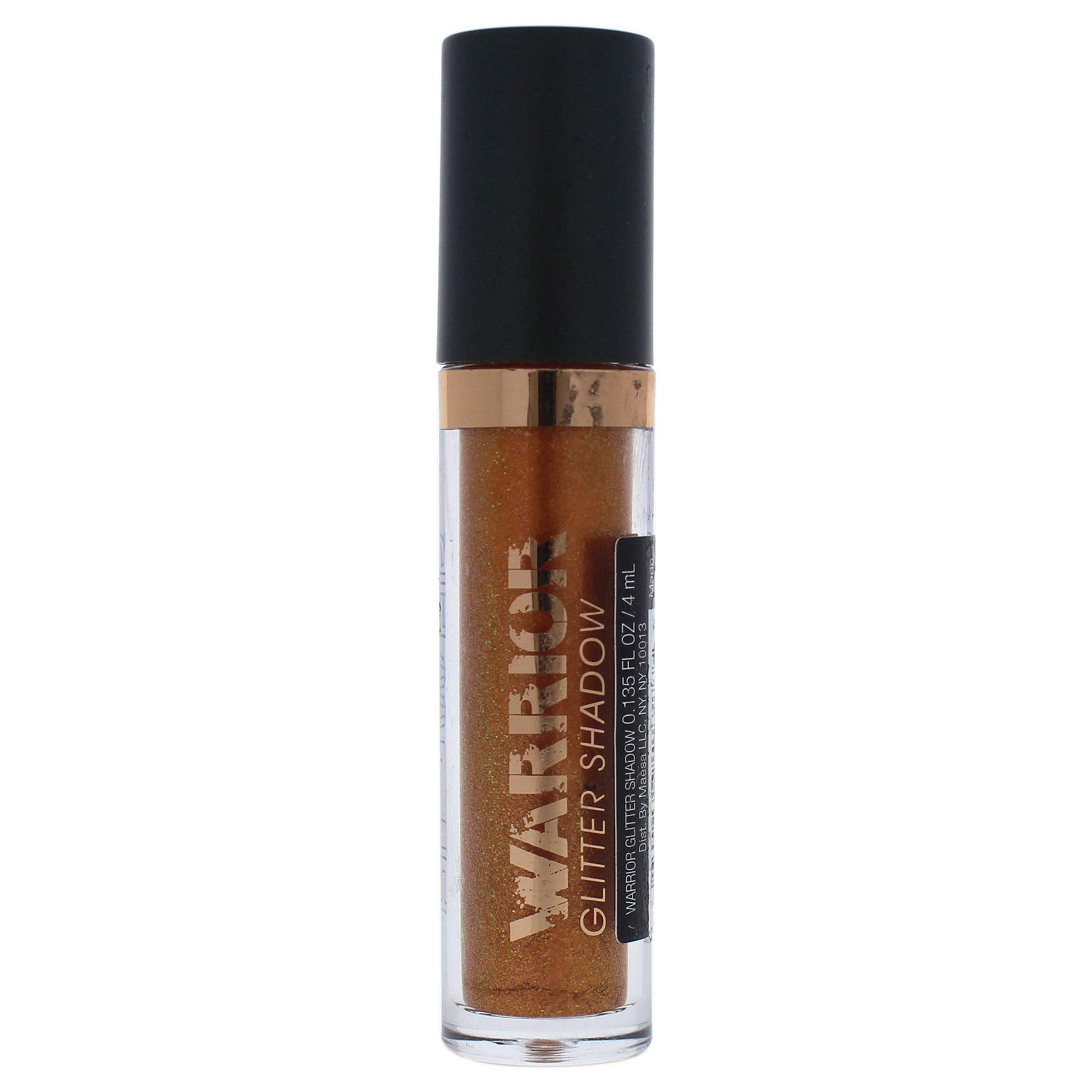 Flower Beauty Warrior Glitter Liquid Eyeshadow, Long-Lasting High-Impact Shimmer for Eyes, Cruelty-Free Makeup (Flame)