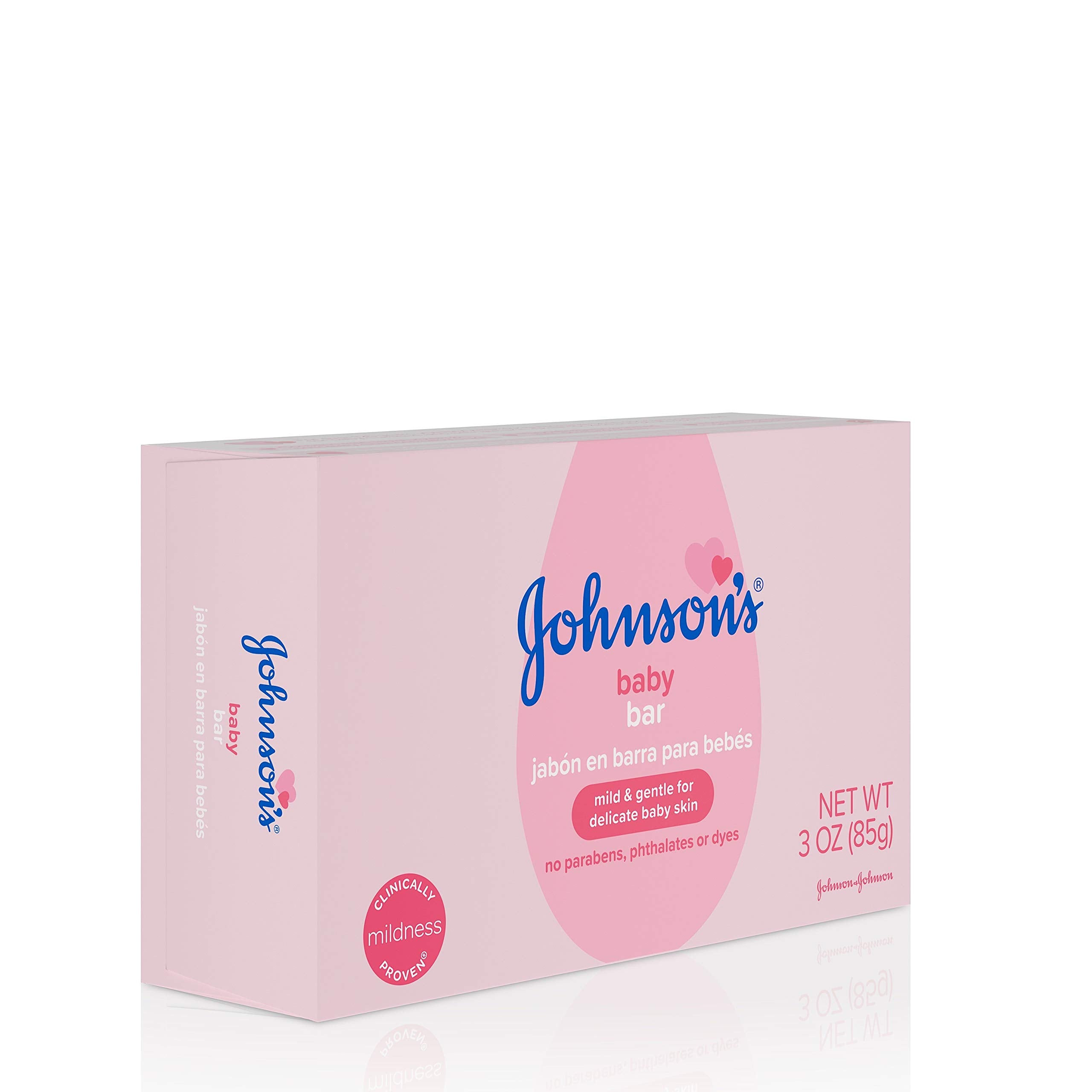 Johnson & Johnson Baby Soap Bar, 3 Ounce