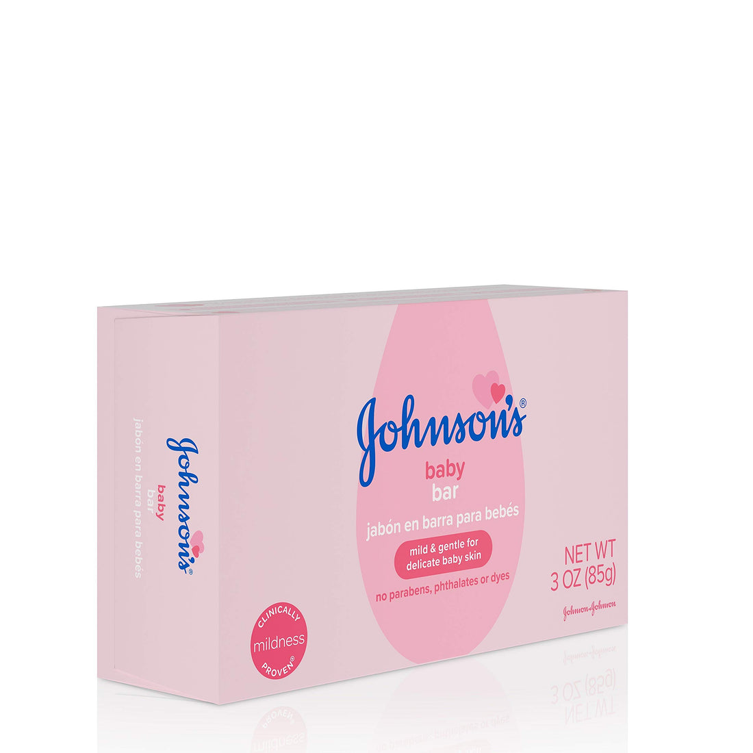 Johnson & Johnson Baby Soap Bar, 3 Ounce