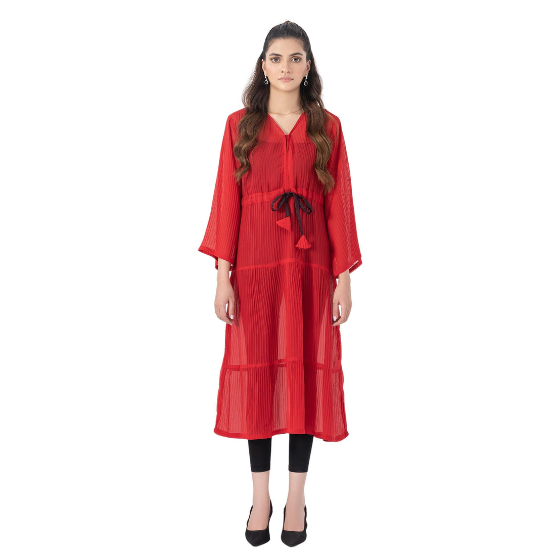 Native Women Dress Red – Elegant Casual Dress for Women, Large Size – Stylish Flowy Outfit for Everyday & Special Occasions