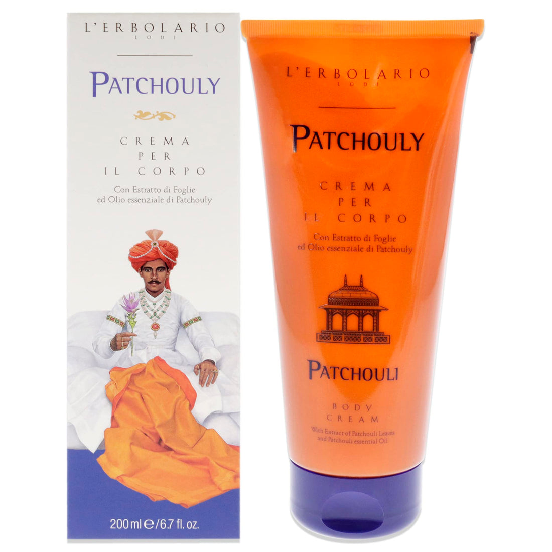 Lerbolario Patchouly Body Cream For Unisex 6.7 oz Cream