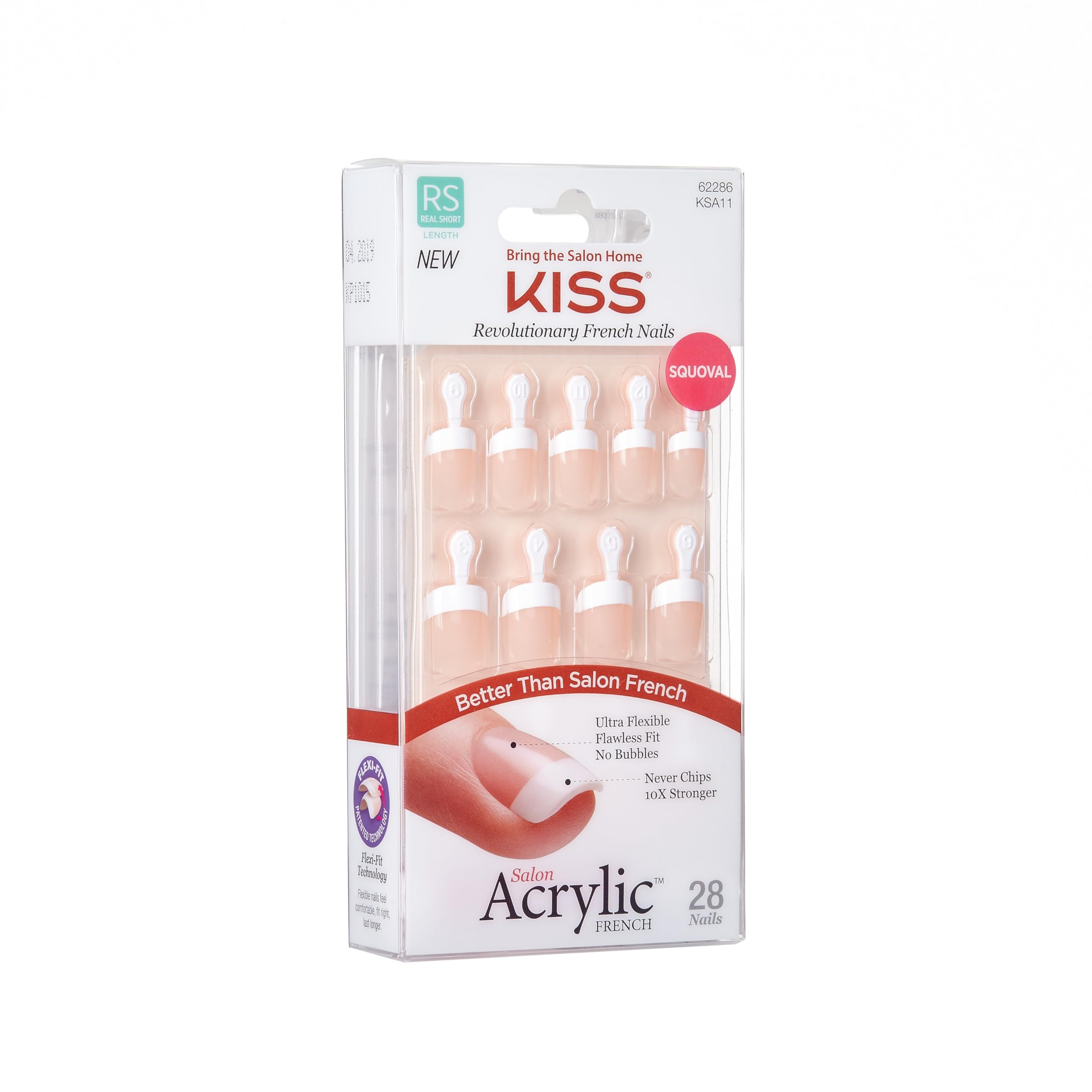 Kiss Salon Acrylic French Kit Power Play