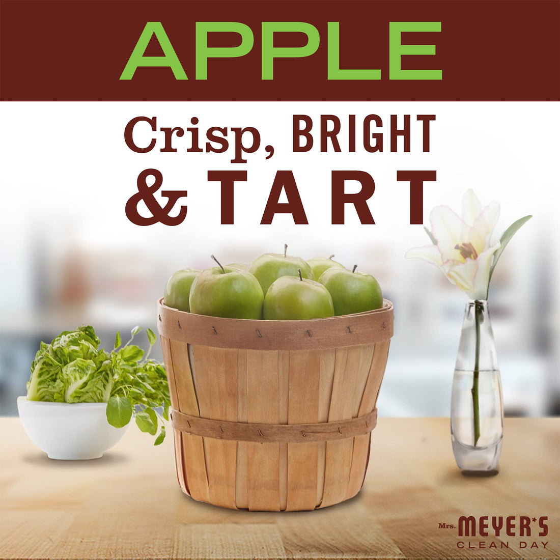 Mrs. Meyer's Liquid hand soap, Apple, 12.5 Fluid Ounce (Pack of 3)