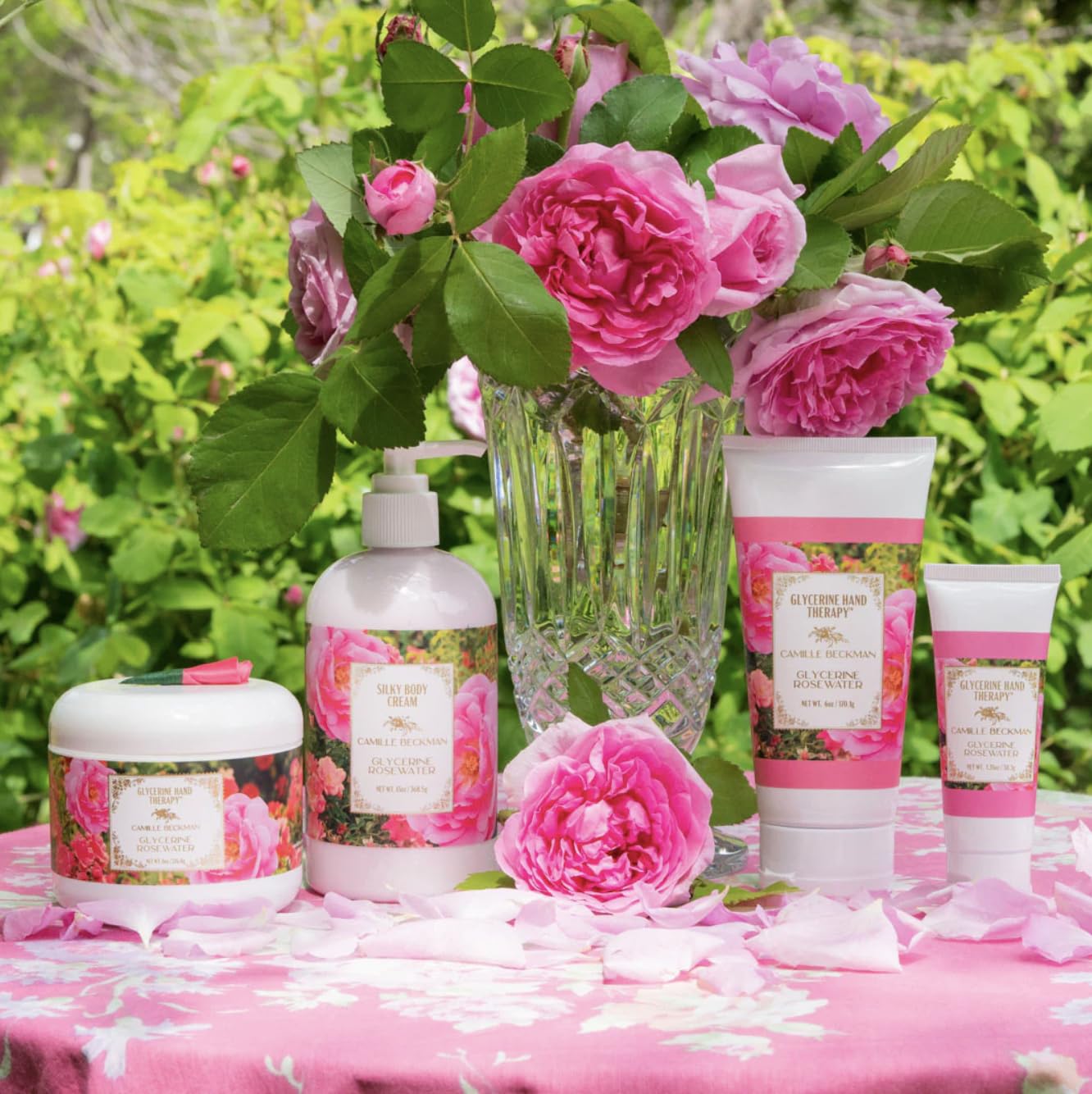 Camille Beckman Glycerin Hand Therapy, Glycerine Rosewater, 8 Ounce