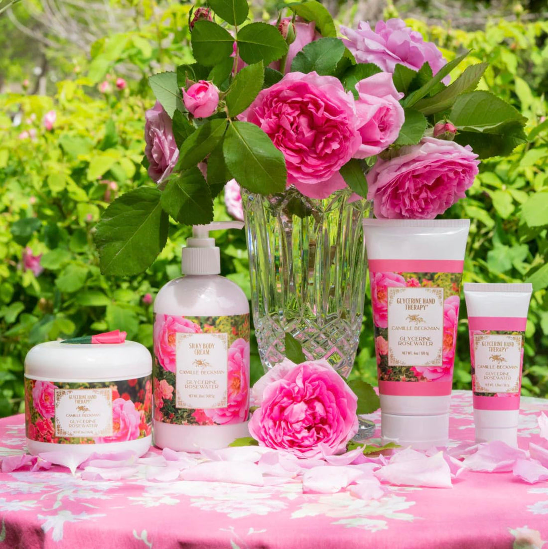 Camille Beckman Glycerin Hand Therapy, Glycerine Rosewater, 8 Ounce