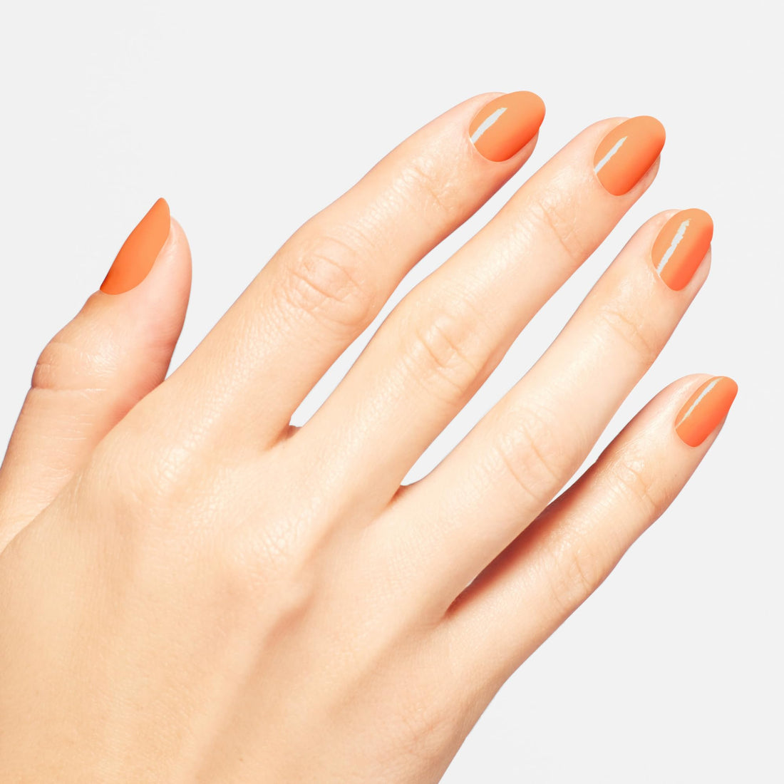 OPI Infinite Shine Long-Wear Warm Crème Finish Opaque Orange Nail Polish, Up to 11 days of wear & Gel-Like Shine, Spring '24, Your Way Collection, 24 Carrots, 0.5 fl oz