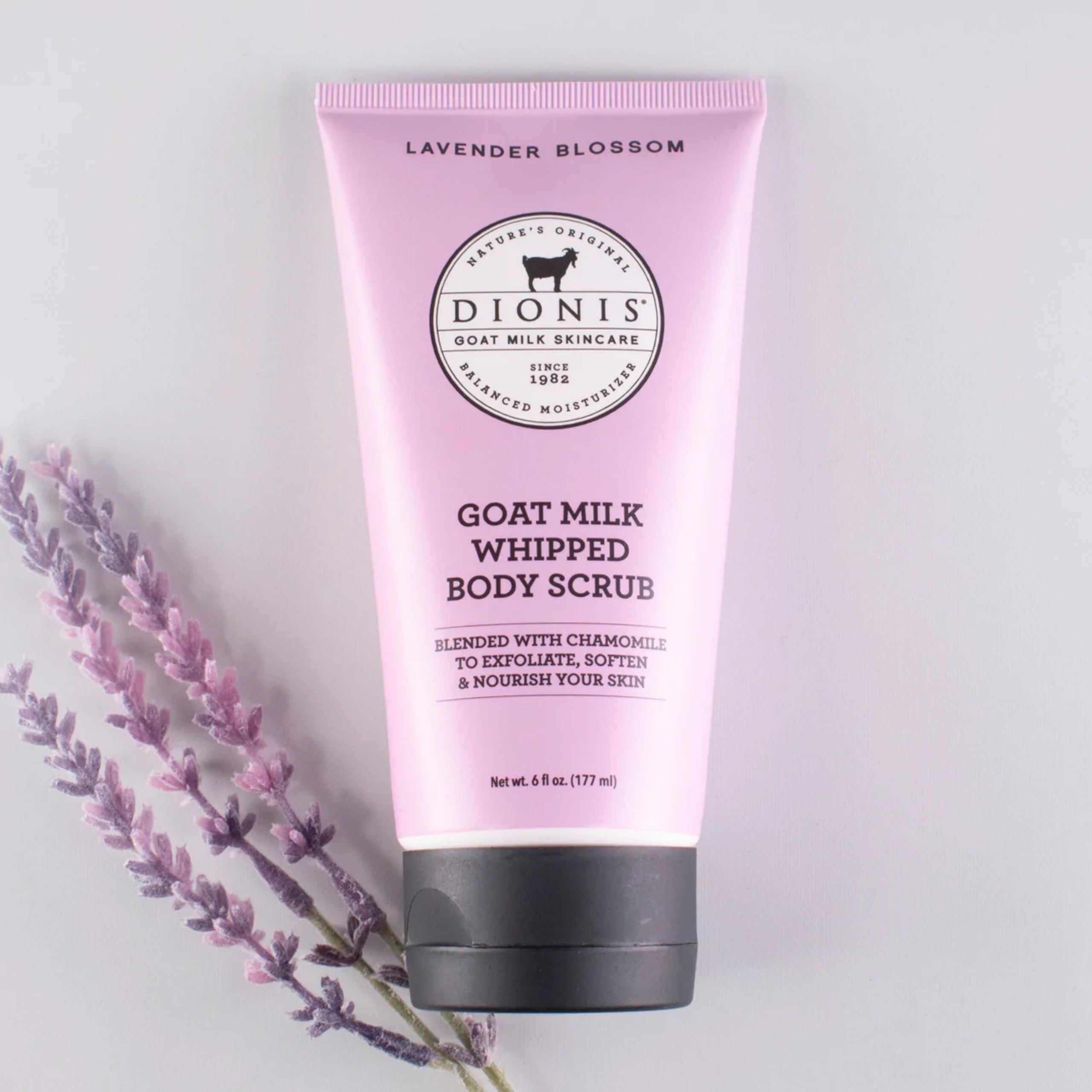 Dionis Goat Milk Skincare Sugar Scrub - Lavender Blossom, 6 ounces