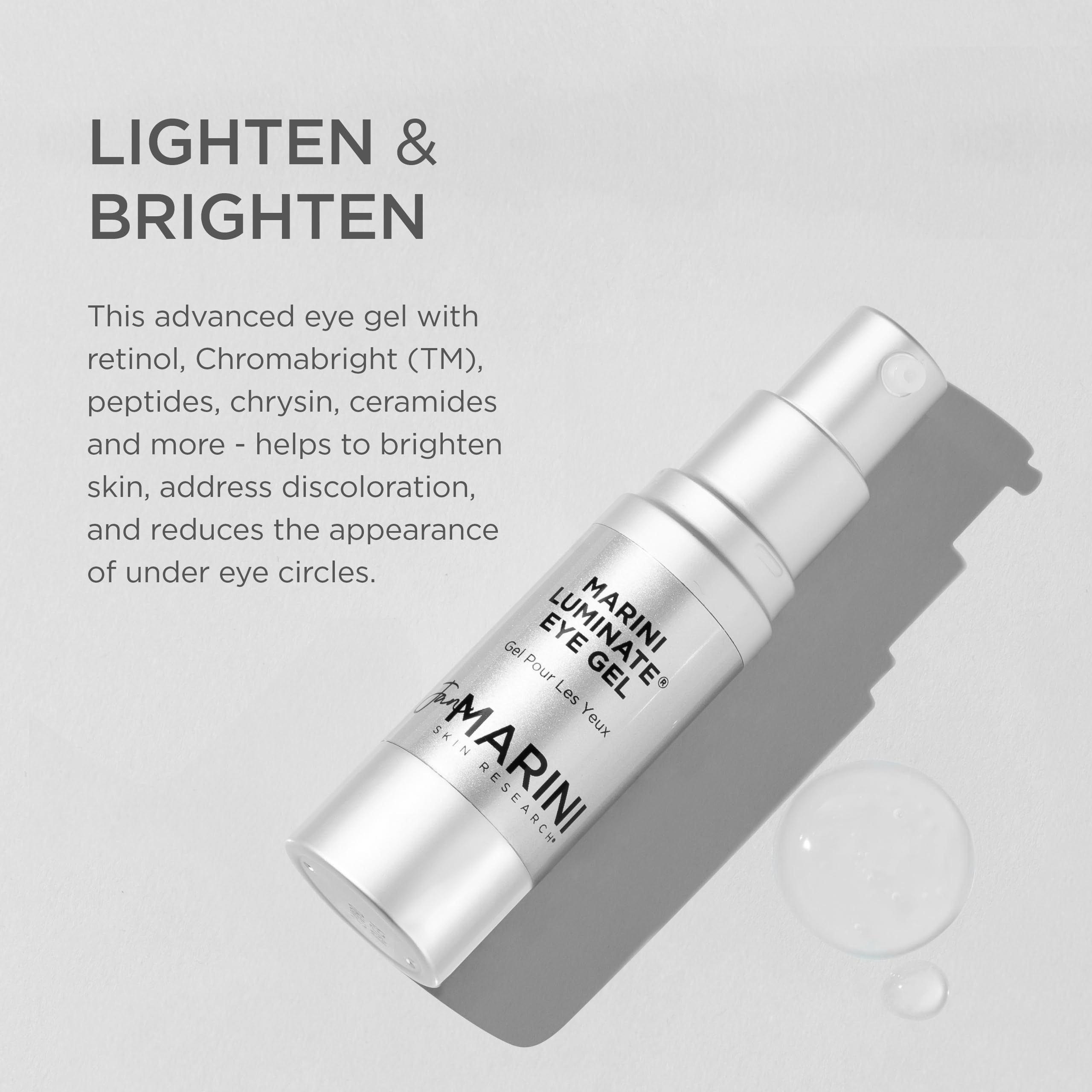 Jan Marini Skin Research Marini Luminate Eye Gel, 0.5 fl. oz.