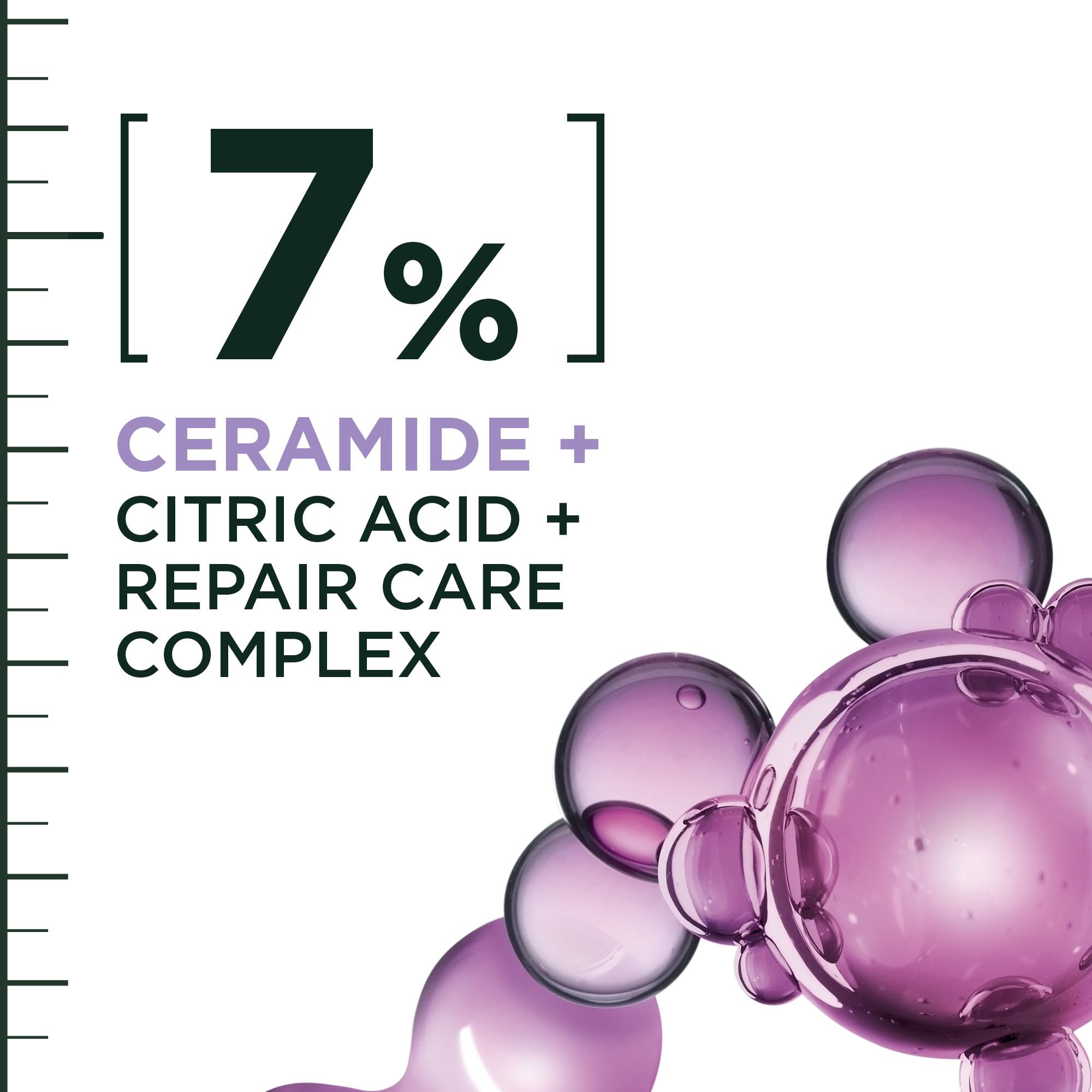 Garnier Fructis Hair Filler Color Repair Conditioner with Ceramide, Smoothing & Sulfate Free Conditioner for Colored, Bleached Hair, 10.1 Fl Oz, 1 Count