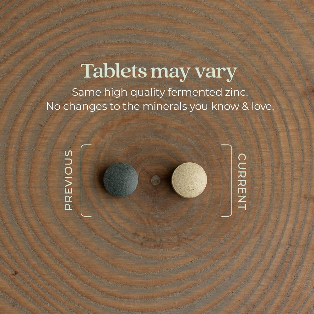 New Chapter Zinc Supplement, Fermented Zinc Complex, ONE Daily for Immune Support + Skin Health, Mineral-Balancing Formula Rich in Copper, Easy to Swallow & Digest, 60 Count (2 Month Supply)