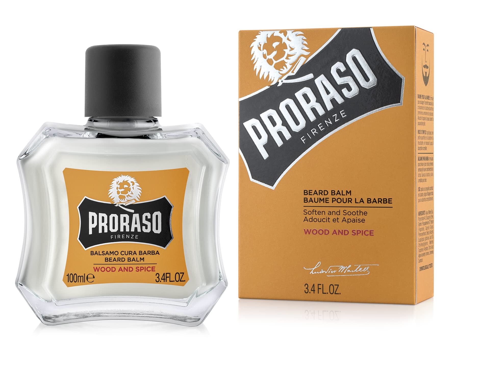 Proraso Beard Balm, 3.4 Fluid Ounce