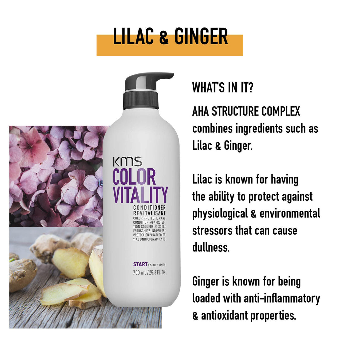 KMS Color Vitality Color Conditioner 25.4 oz.