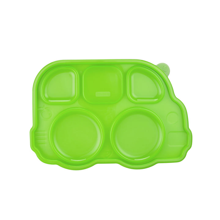 Innobaby Din Din Smart Stainless Divided Platter Sectional Lid, Green