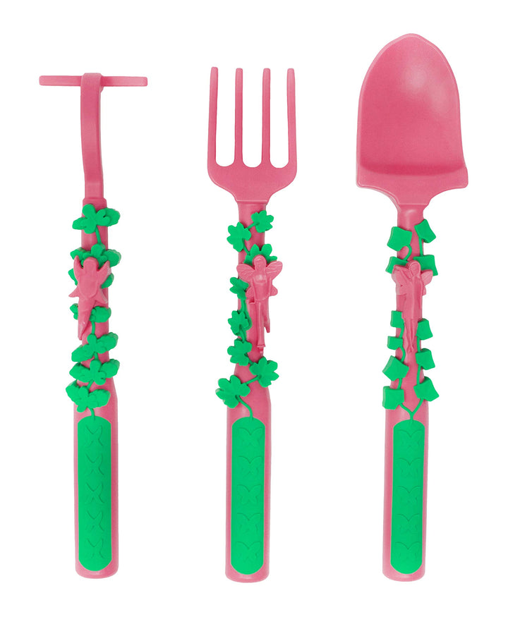 Constructive Eating - Toddler Utensils Made in USA - Silverware for Toddlers - Utensils for Kids - Constructive Eating Utensil Set
