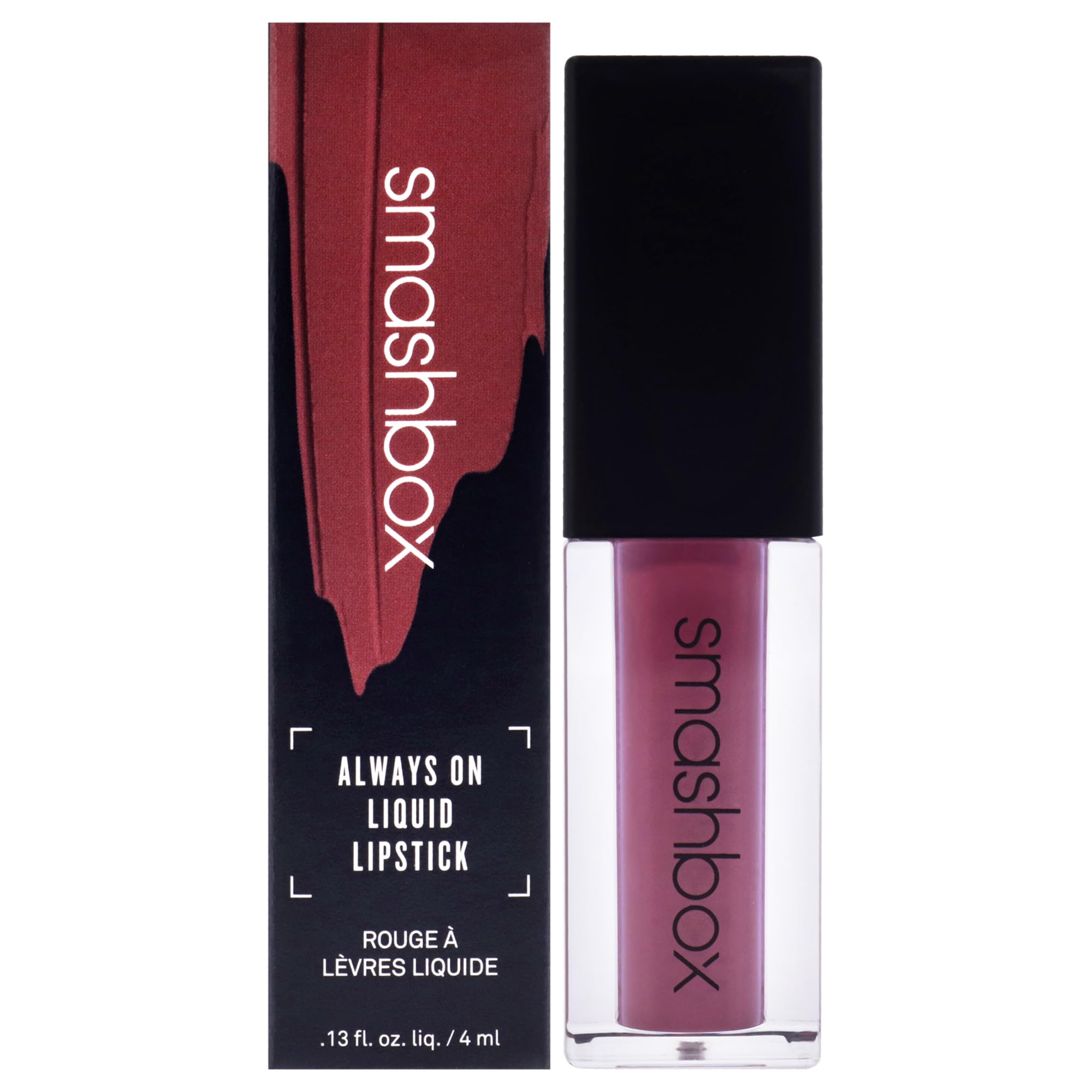 Smashbox Matte Always On Liquid Lipstick, Big Spender, 0.13 Fluid Ounce