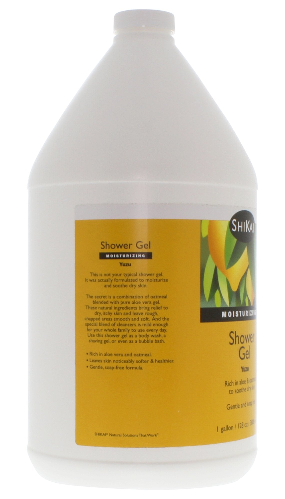 Shikai All Natural Moisturizing Shower Gel Yuzu -- 1 Gallon