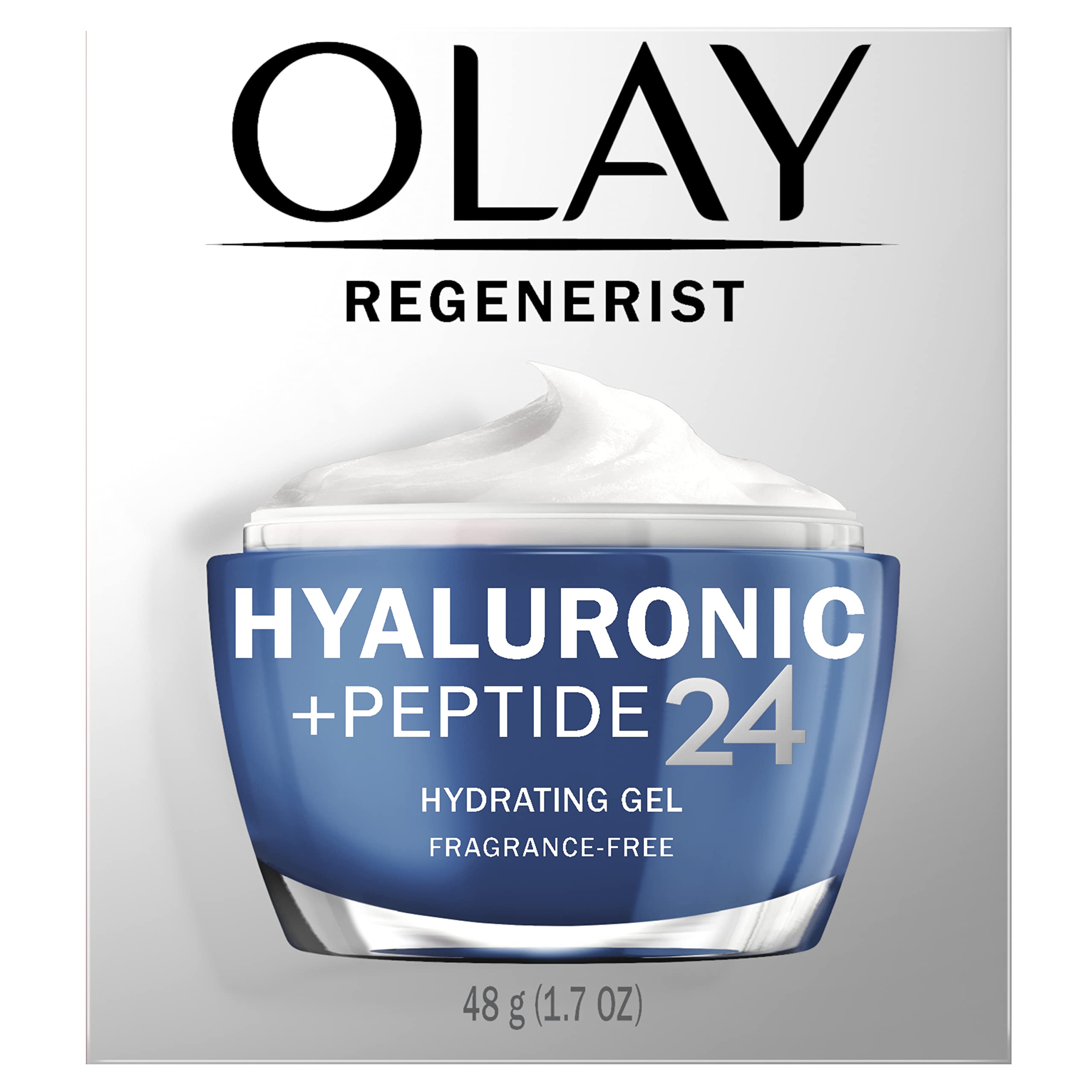 Olay Regenerist Hyaluronic +plum refresh utralight gel, 1.7 Oz.