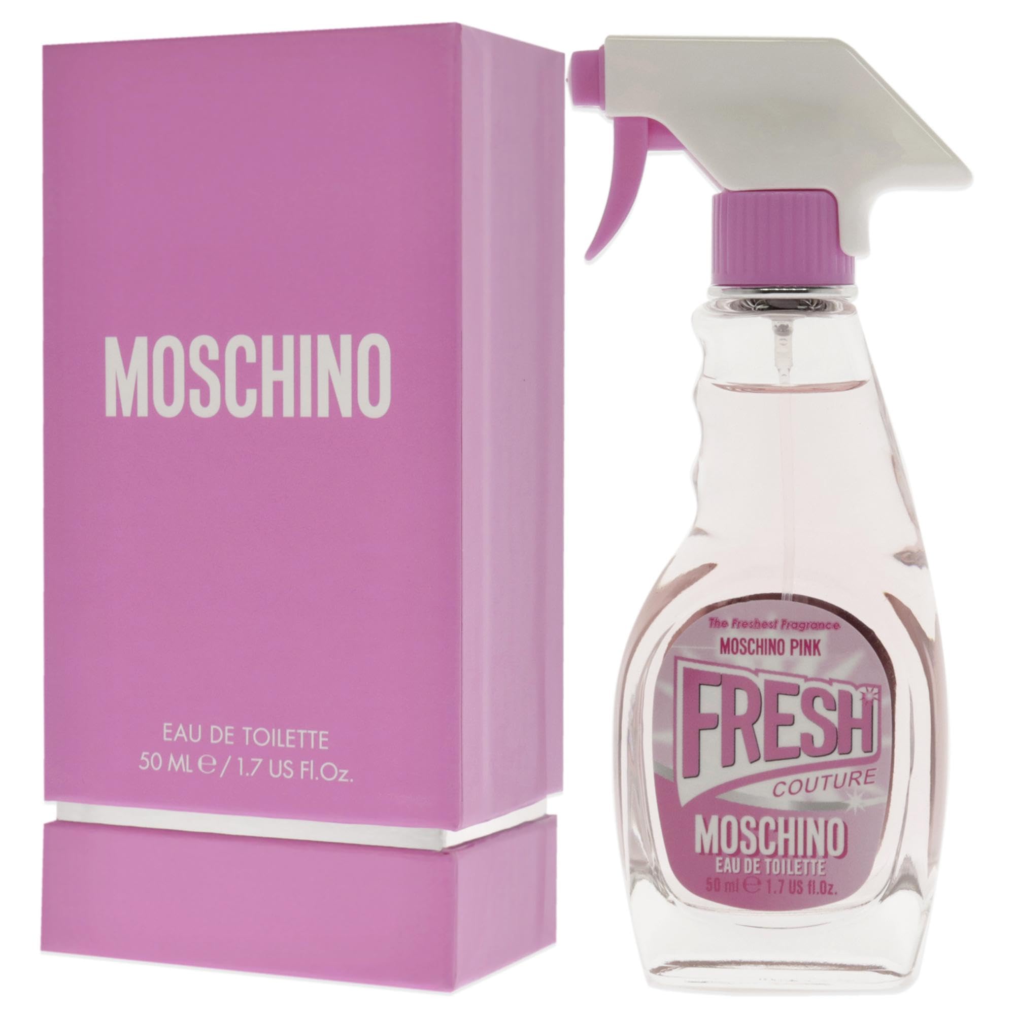 Moschino Pink Fresh Couture Eau De Toilette for her, 50ml