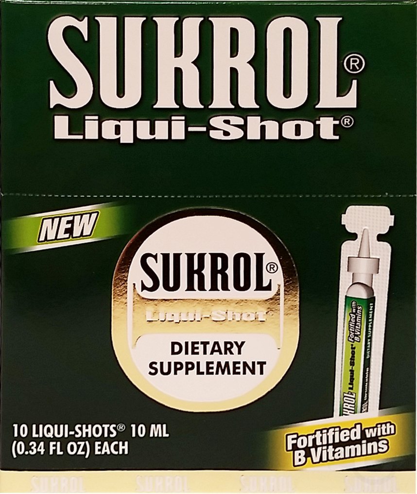 Sukrol Liquid Shot Dietary Supplement 10 Units - Suplemento Multivitaminico (Pack of 1)