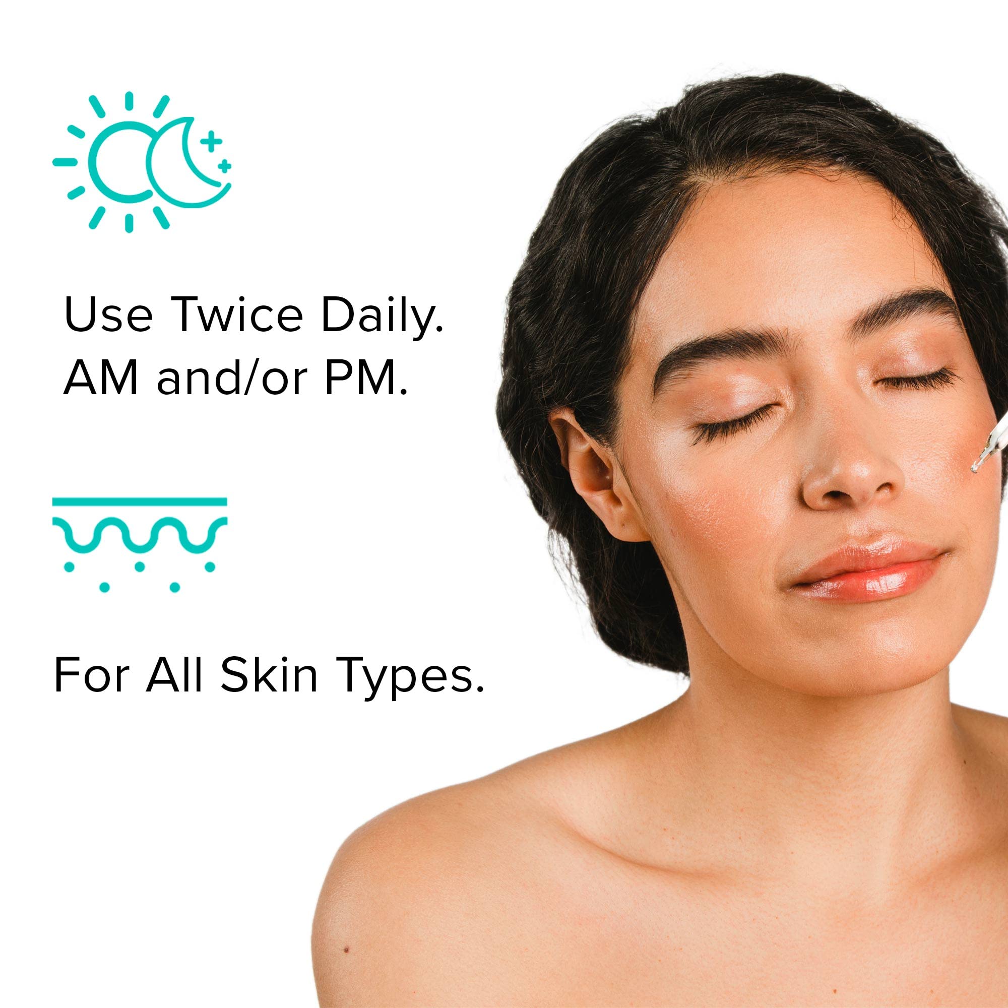 ClarityRx Take Care Daily, Plant Based Antioxidant Serum with Red Tea for All Skin Types, Hydrates & Protects Skin, Paraben Free, Natural Skin Care (1 fl oz)