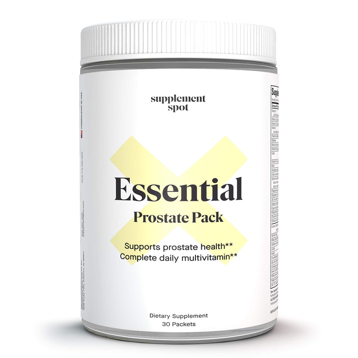 Essential Prostate Health Pack - Daily Multivitamin Supplements for Men w/Saw Palmetto, Vitamins, Minerals - Daily Multivitamin for Men to Support Prostate & Overall Health - 30 Packets