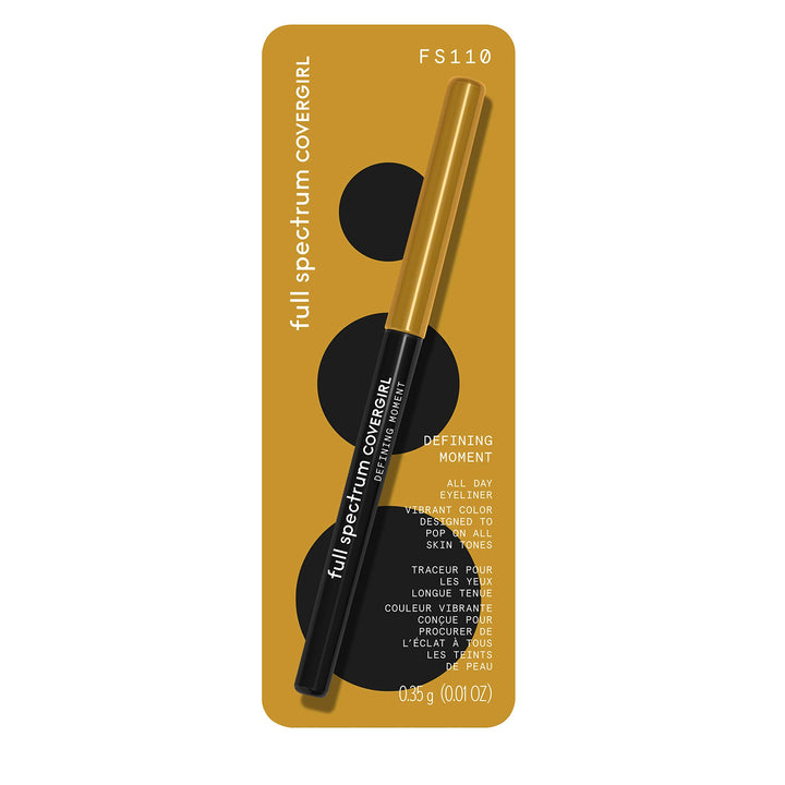 COVERGIRL Defining Moment, All Day Eyeliner, Gold Metallic, 0.012 Ounce