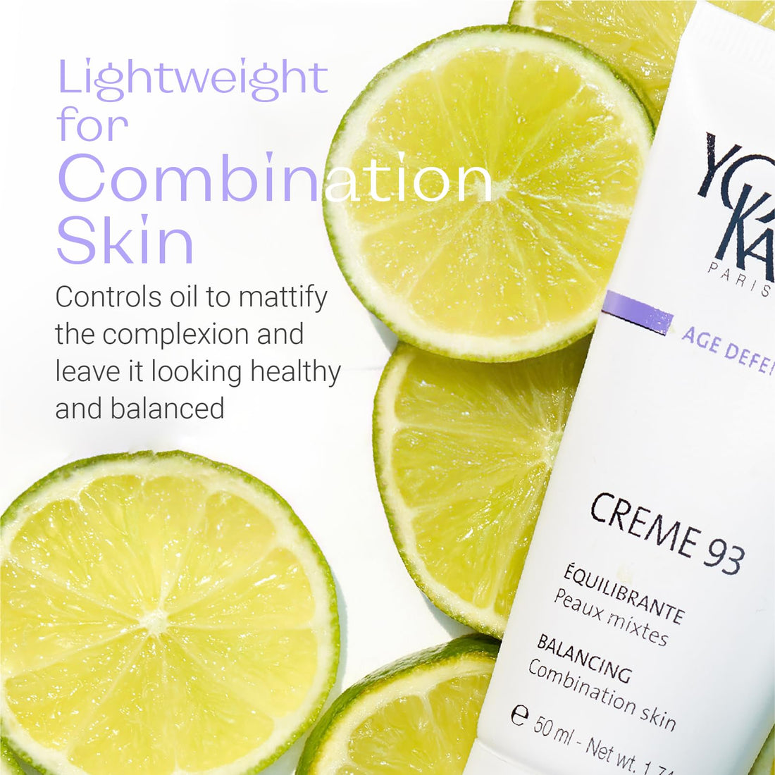 YonKa Creme 93 Balancing Cream For Combination Skin 50ml- 1.74oz