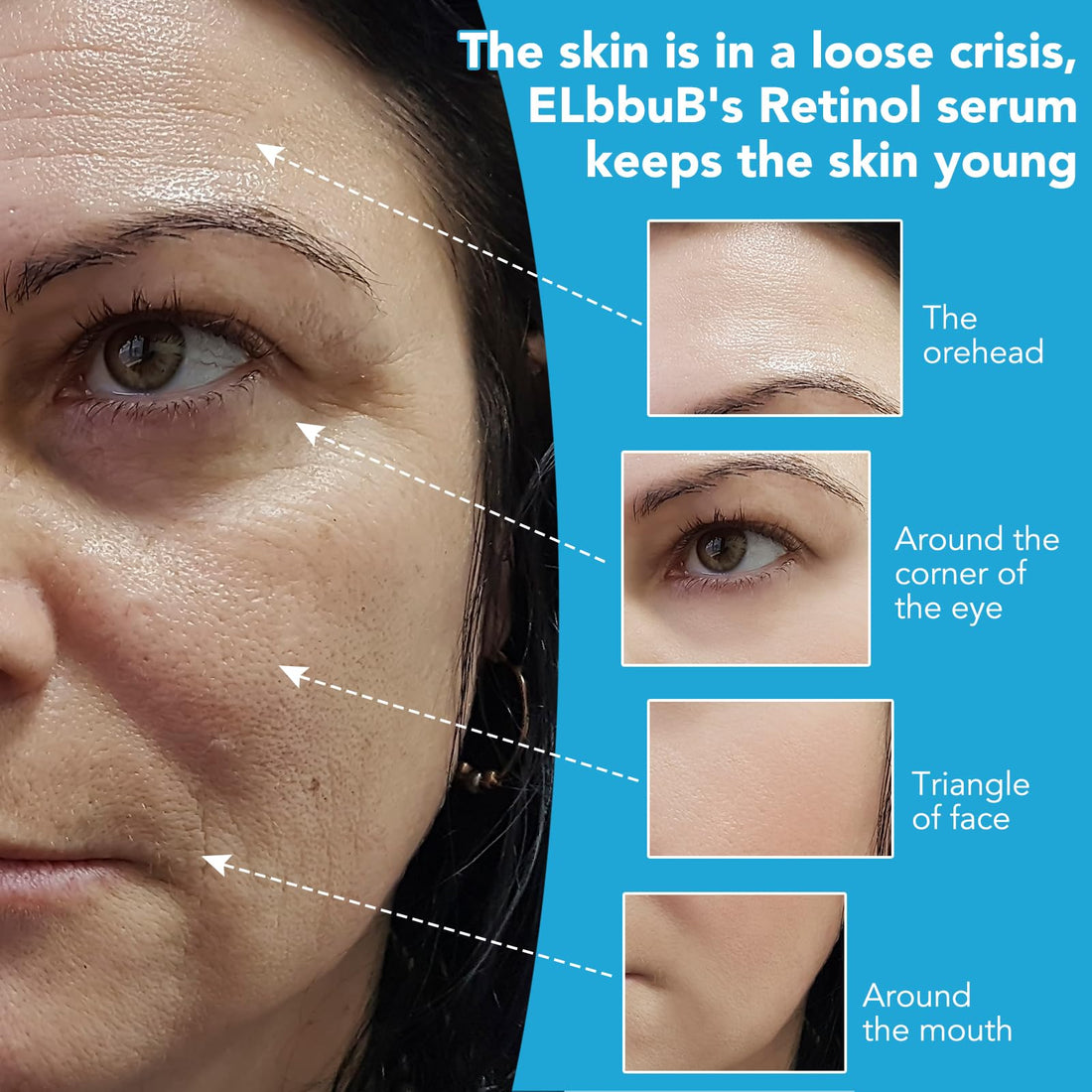 Hyaluronic Acid Serum for Face - 120ml Anti-Aging, Moisturizing Wrinkle Serum for Erasing Fine Lines and Wrinkles Soft Hydrating Easy Absorption Anti Aging Serum