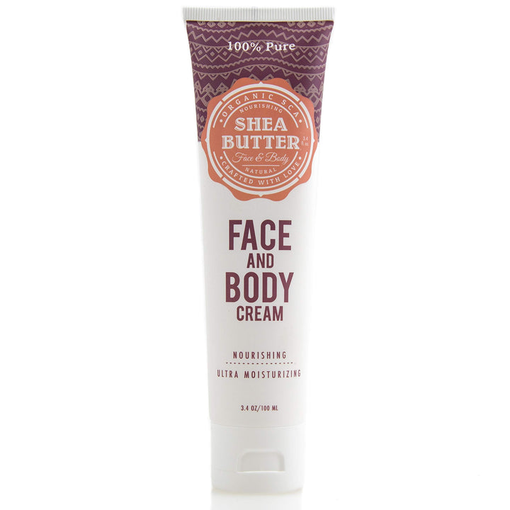 Organic Sca 100% Pure Natural Moisturizing Cream For Face And Body 3.4 Oz / 100 Ml